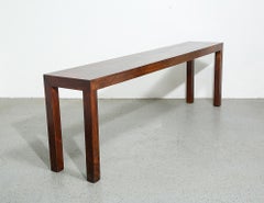 Mid Century Rosewood Console Table