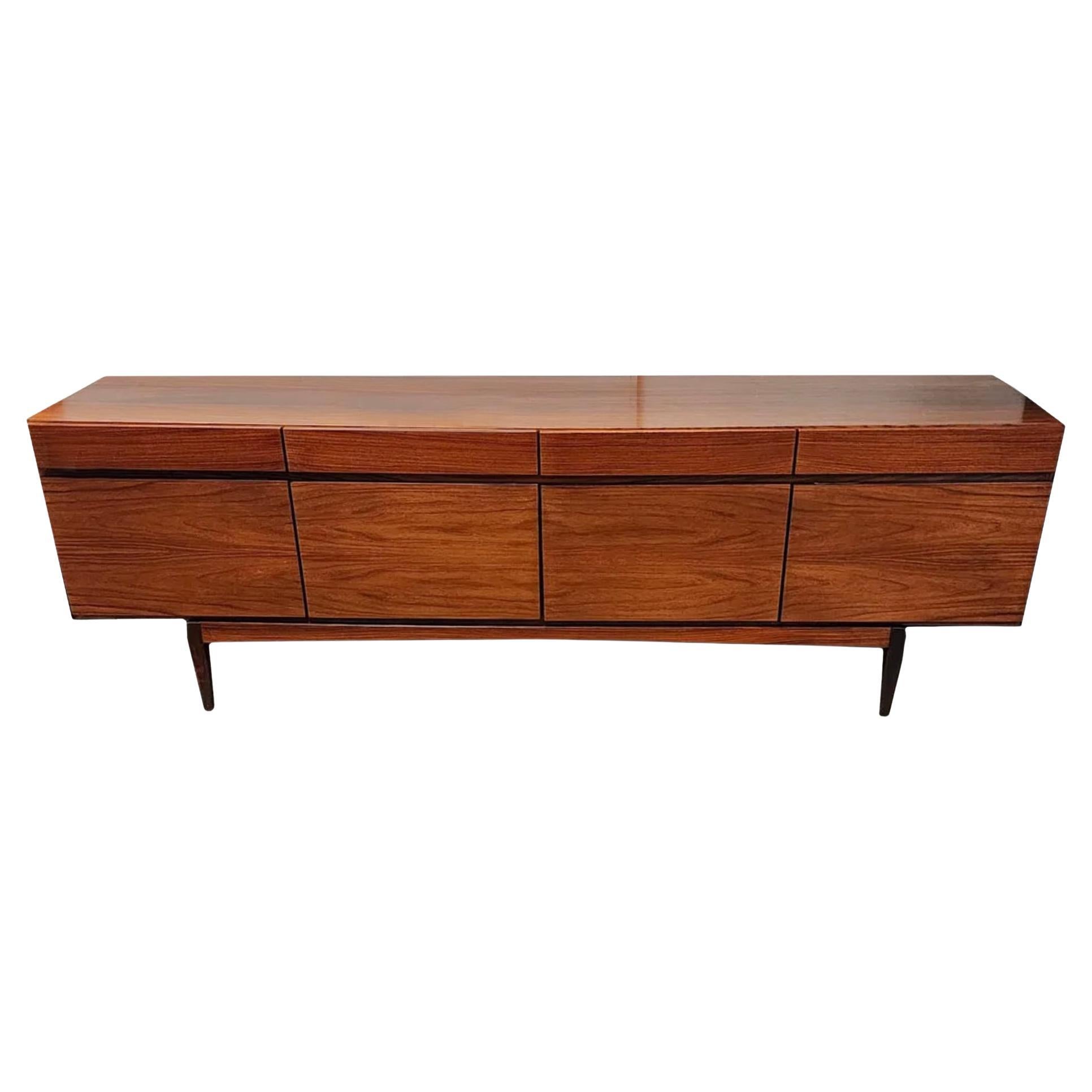 Mid century Rosewood Credenza by Ib Kofod-Larsen Faarup Møbelfabrik Model FA66