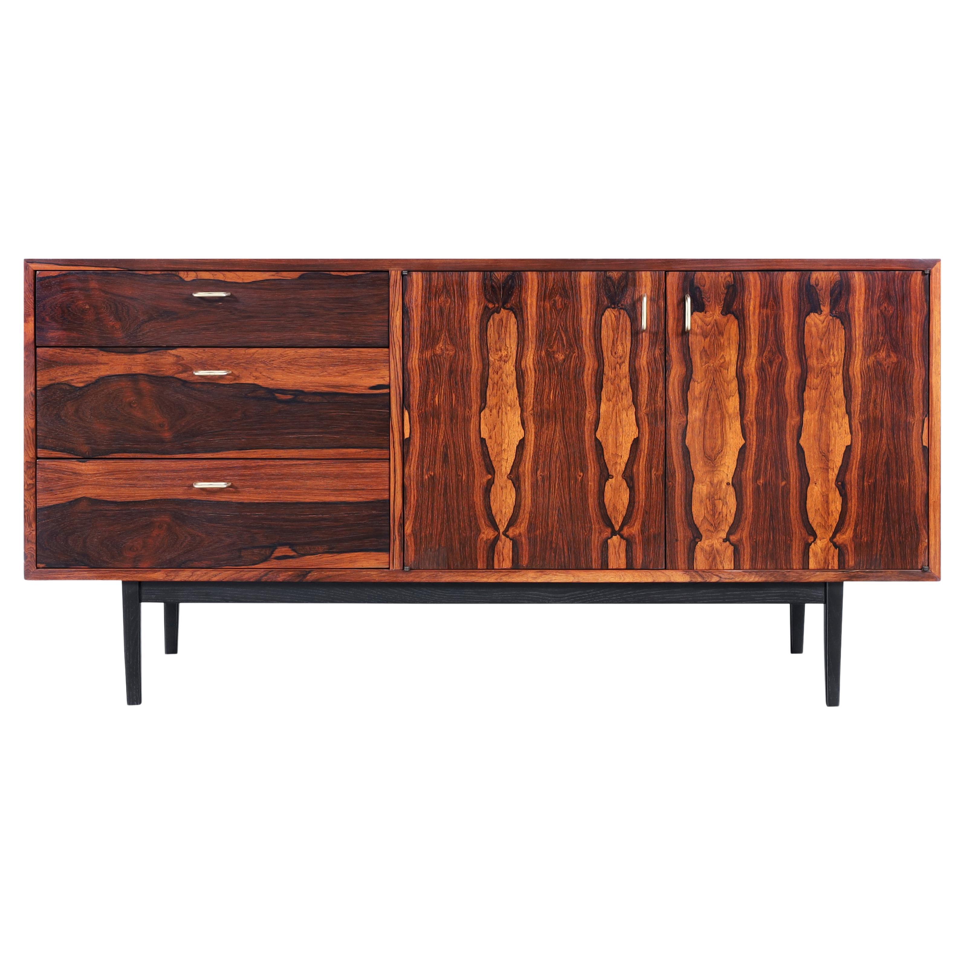 Mid-Century Rosewood Credenza by Jack Cartwright for Founders