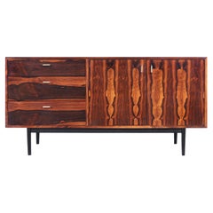 Credenza in legno di palissandro di metà secolo di Jack Cartwright per Founders