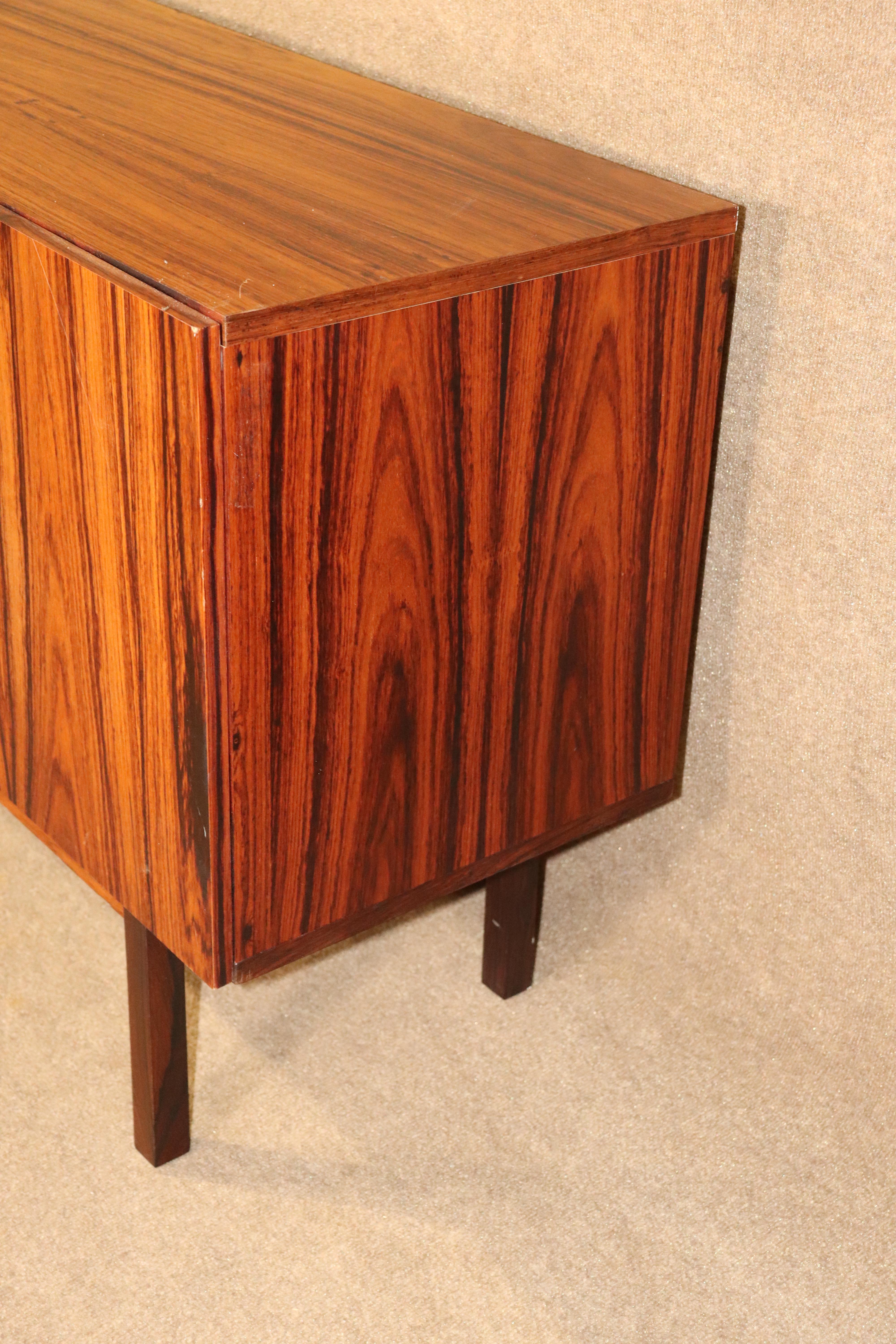Midcentury Rosewood Credenza For Sale 1