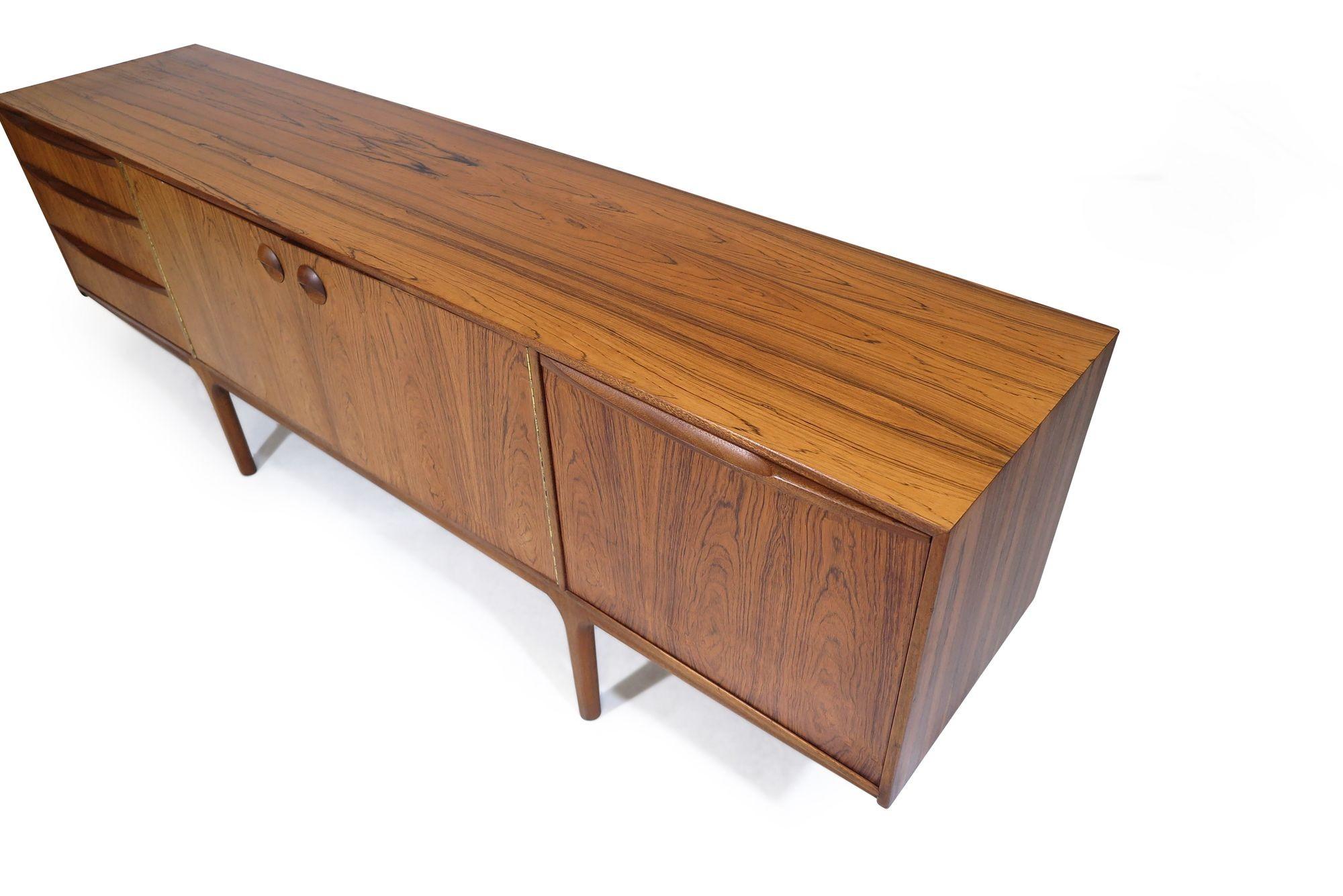 20th Century Mid-century Rosewood Credenza For Sale