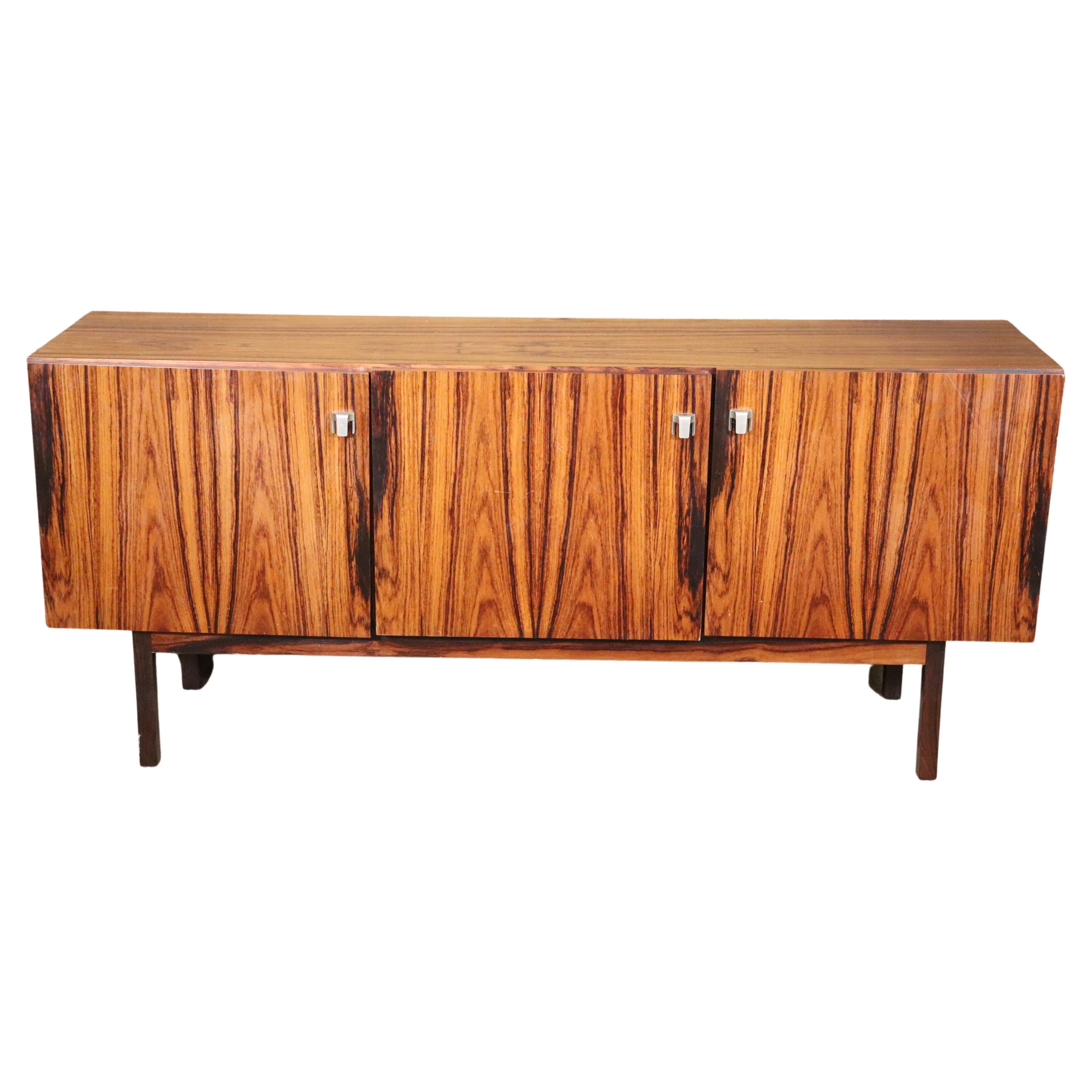 Midcentury Rosewood Credenza For Sale