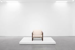 Midcentury Rosewood Cube Chair