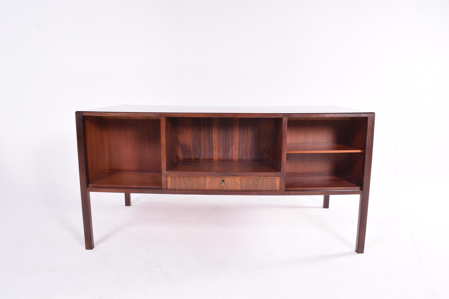 Midcentury Rosewood Desk by Ole Wanscher for AJ Iversen, 1950s 6
