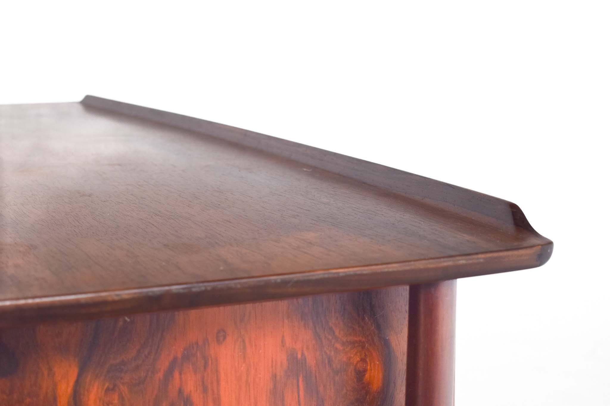 Mid-Century Rosewood Desk by Svend Aage Madsen for Sigurd Hansen 2