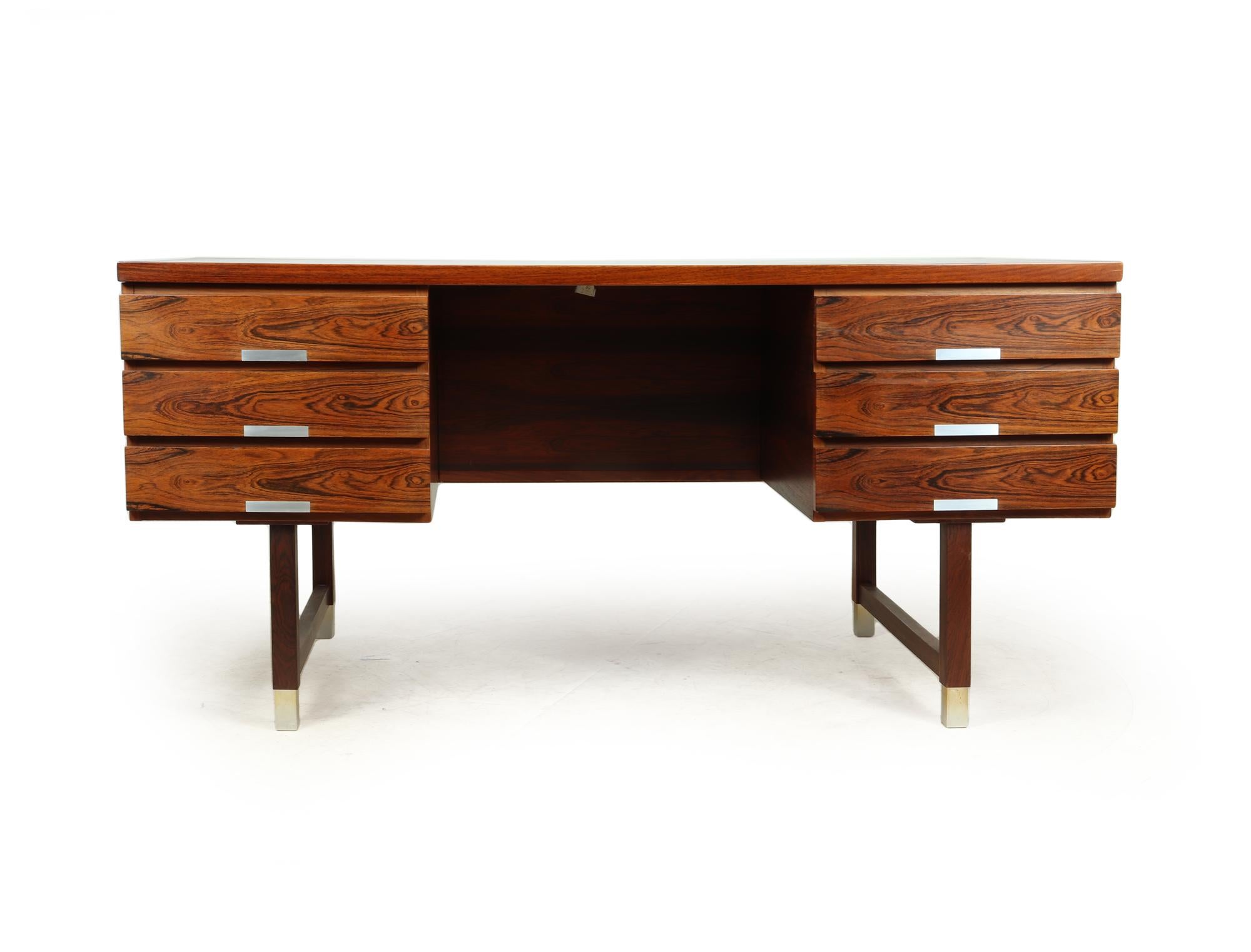 Mid-Century Modern Mid Century Rosewood Desk EP401 by Eigil Petersens