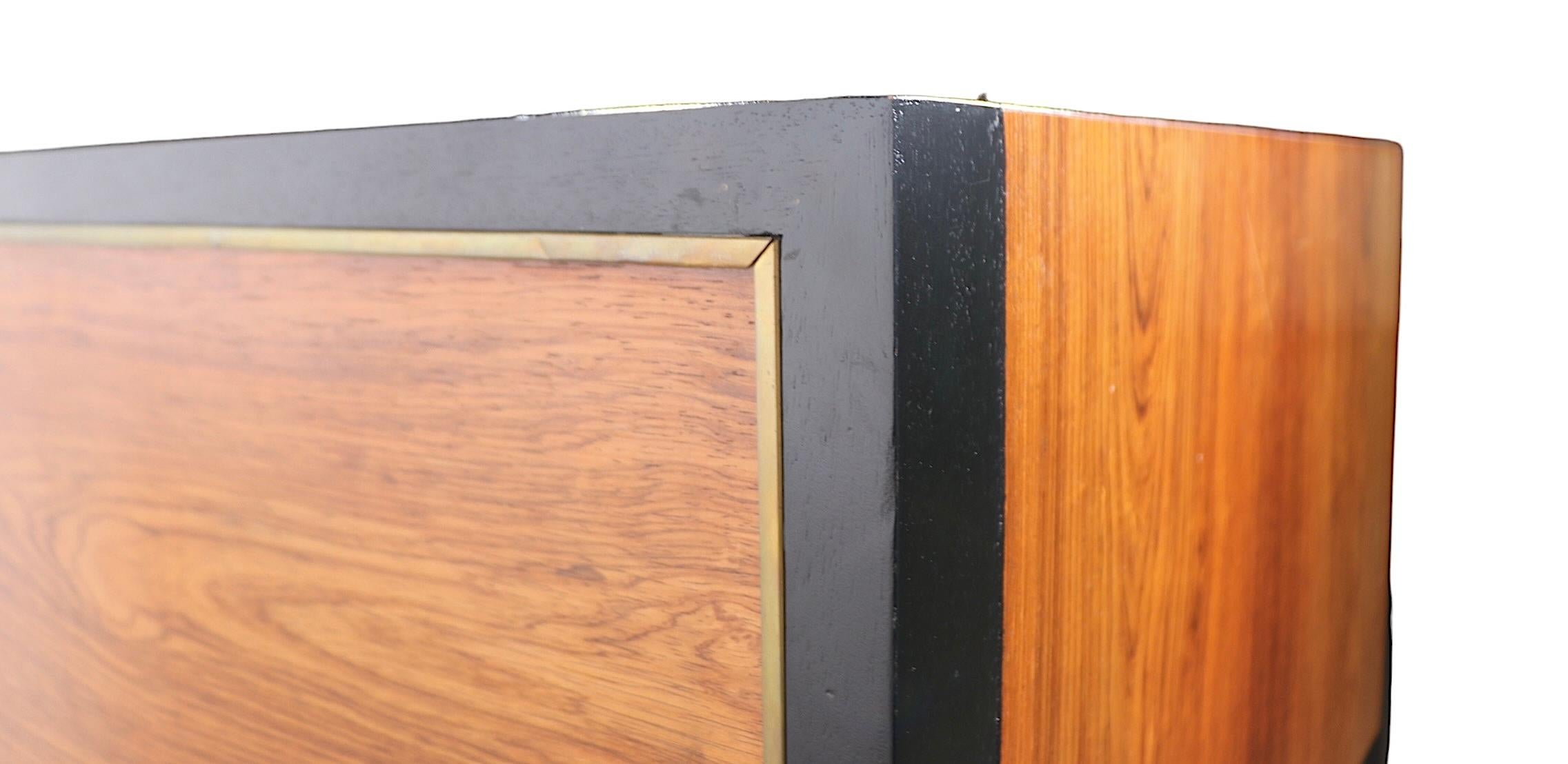 Probber de bureau en bois de rose du milieu des années 1950/60 en vente 7