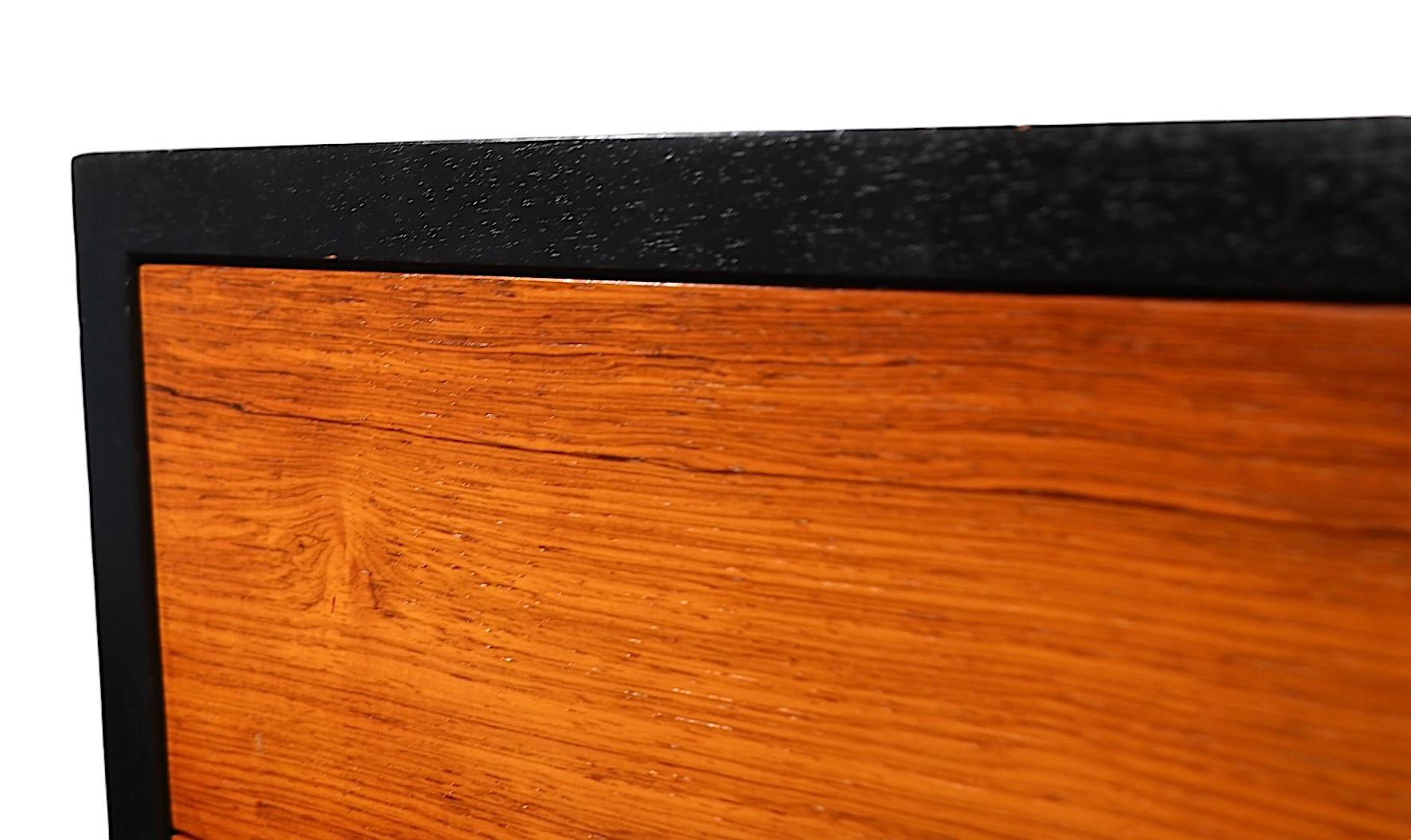 Bois de rose Probber de bureau en bois de rose du milieu des années 1950/60 en vente