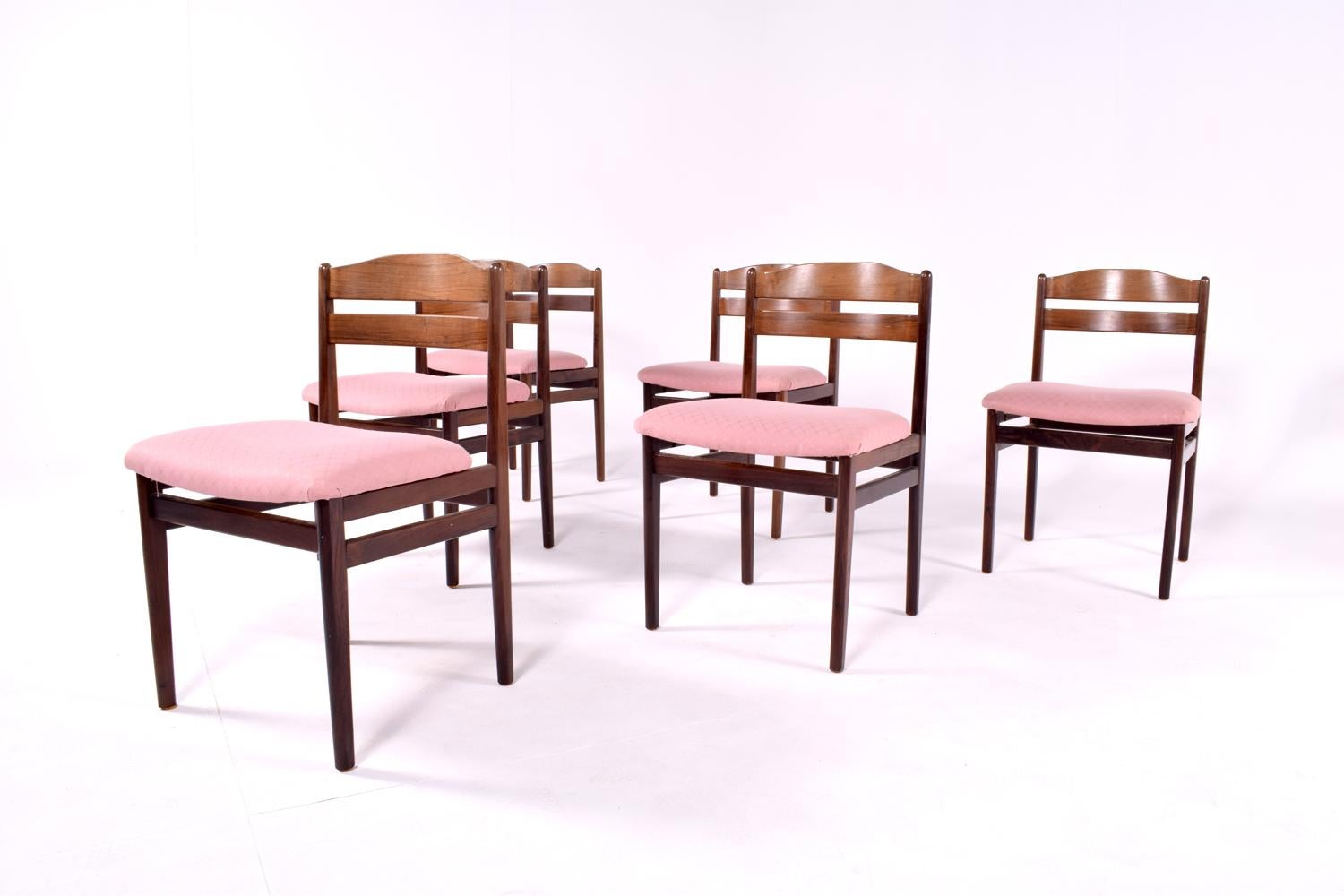 Scandinavian Modern Midcentury Rosewood Dining Chairs, 1960s