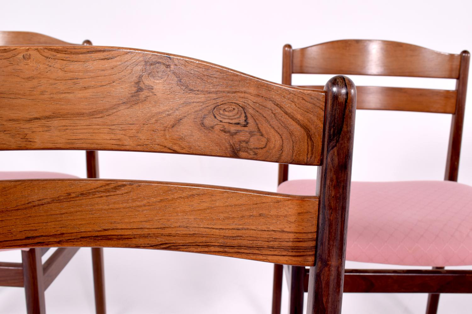 Midcentury Rosewood Dining Chairs, 1960s 1