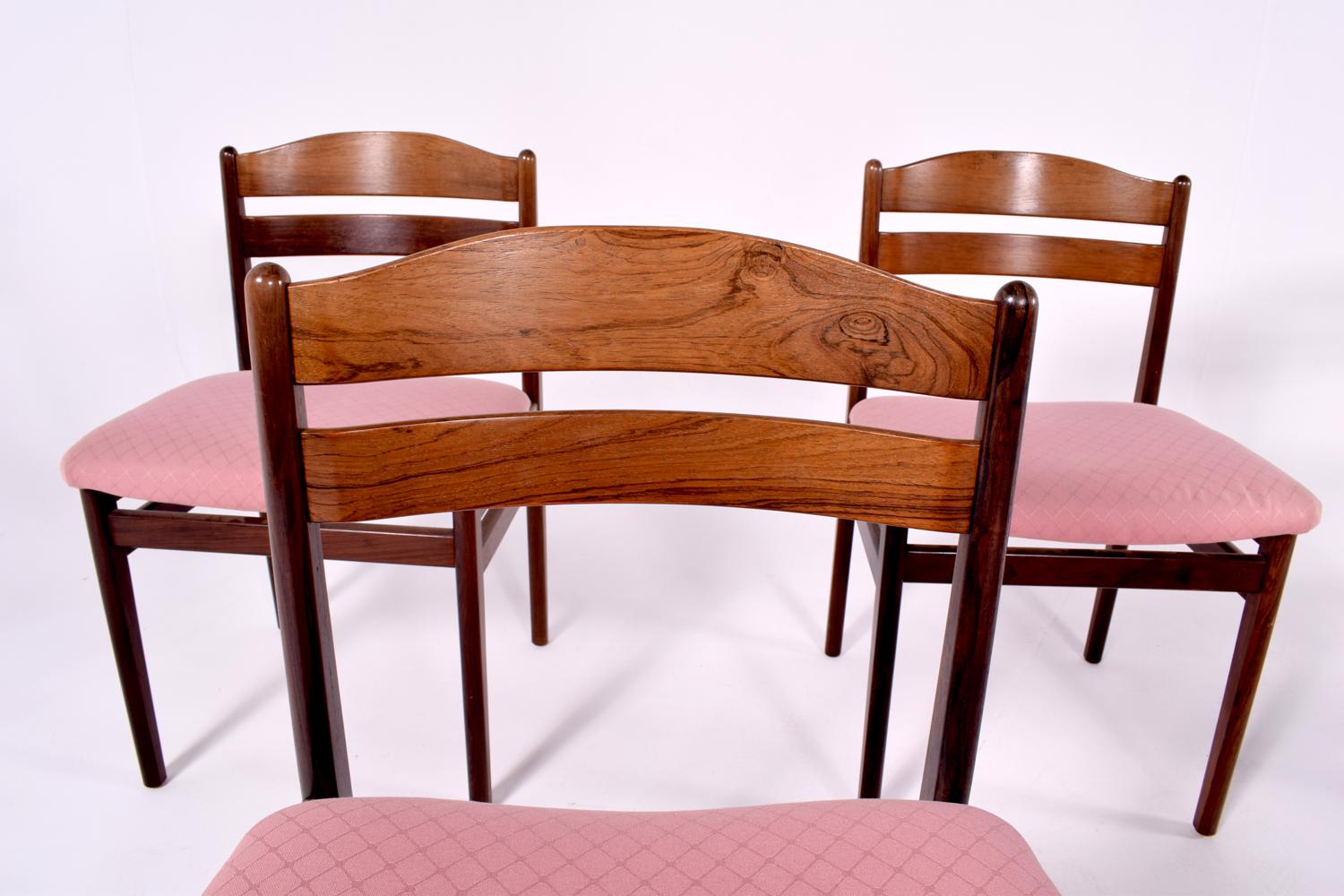 Midcentury Rosewood Dining Chairs, 1960s 2