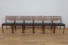 Mid Century Rosewood Dining Chairs by Erling Torvits for Sorø Stolefabrikta.