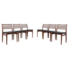 Mid Century Rosewood Dining Chairs by Erling Torvits for Sorø Stolefabrikta.