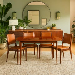 Set of six Mid century Dining Chairs by Johannes Andersen