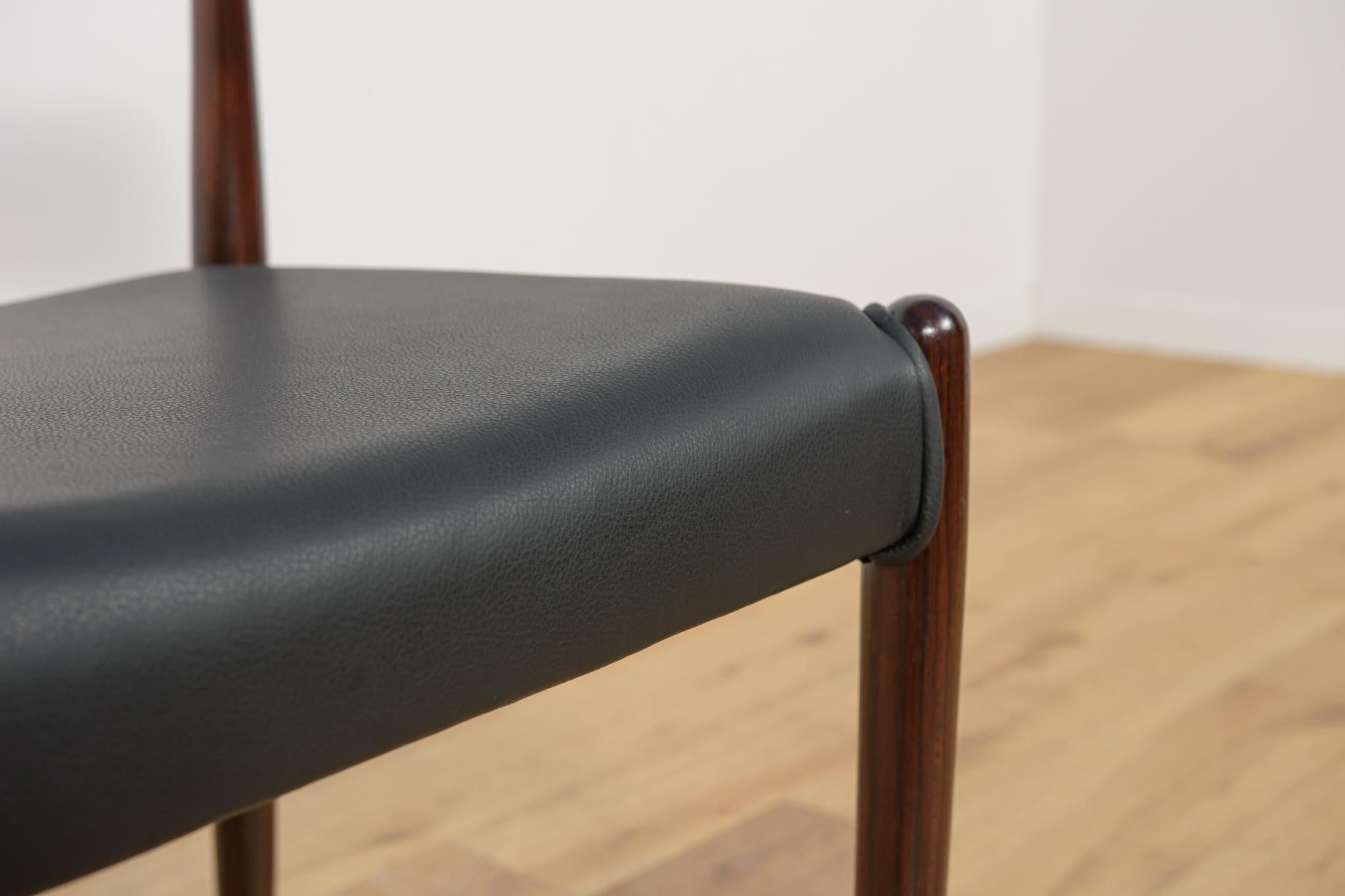 Mid Century Rosewood Dining Chairs from Bernhard Pedersen & Son, 1960s, Set of 6 For Sale 7