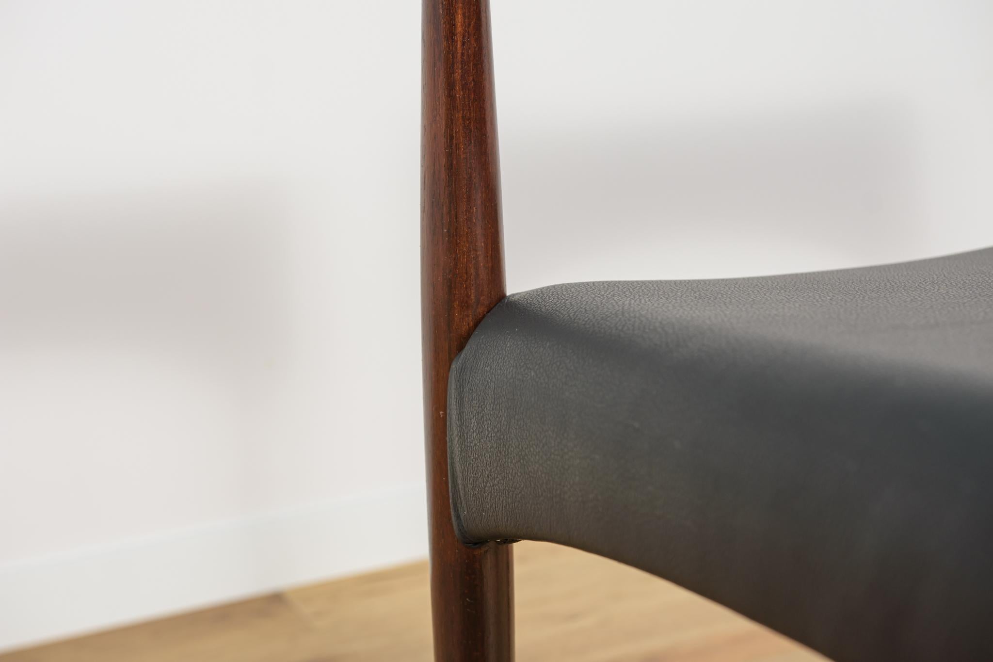 Mid Century Rosewood Dining Chairs from Bernhard Pedersen & Son, 1960s, Set of 6 For Sale 9
