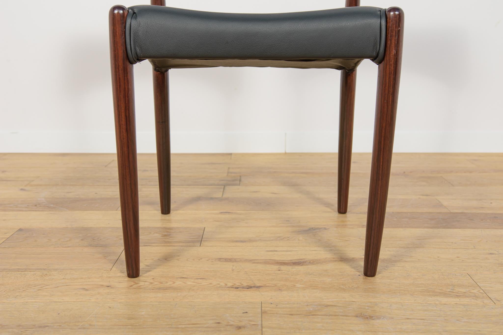Mid Century Rosewood Dining Chairs from Bernhard Pedersen & Son, 1960s, Set of 6 For Sale 10
