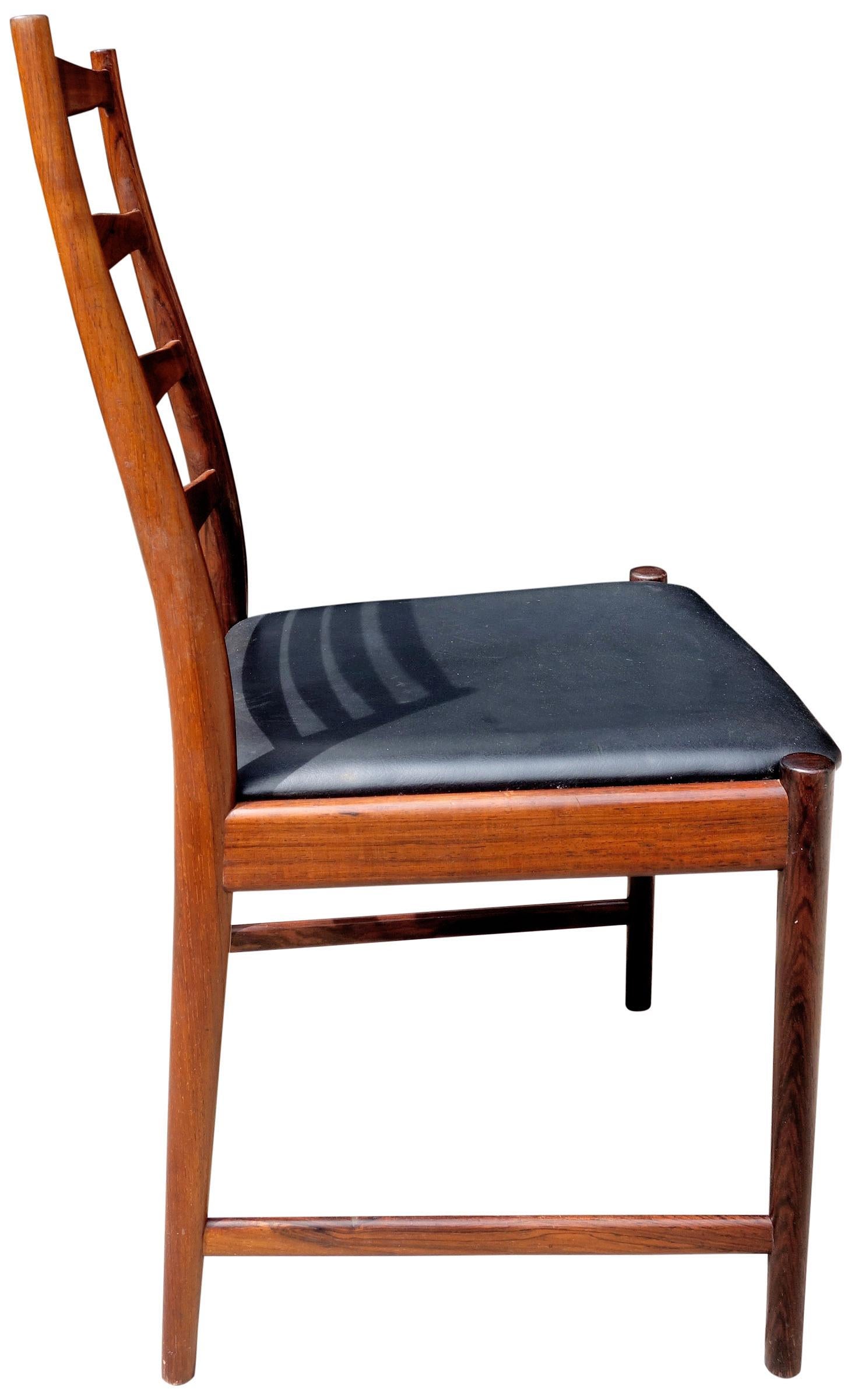20th Century Midcentury Rosewood Dining Chairs Torbjørn Afdal for Vamo
