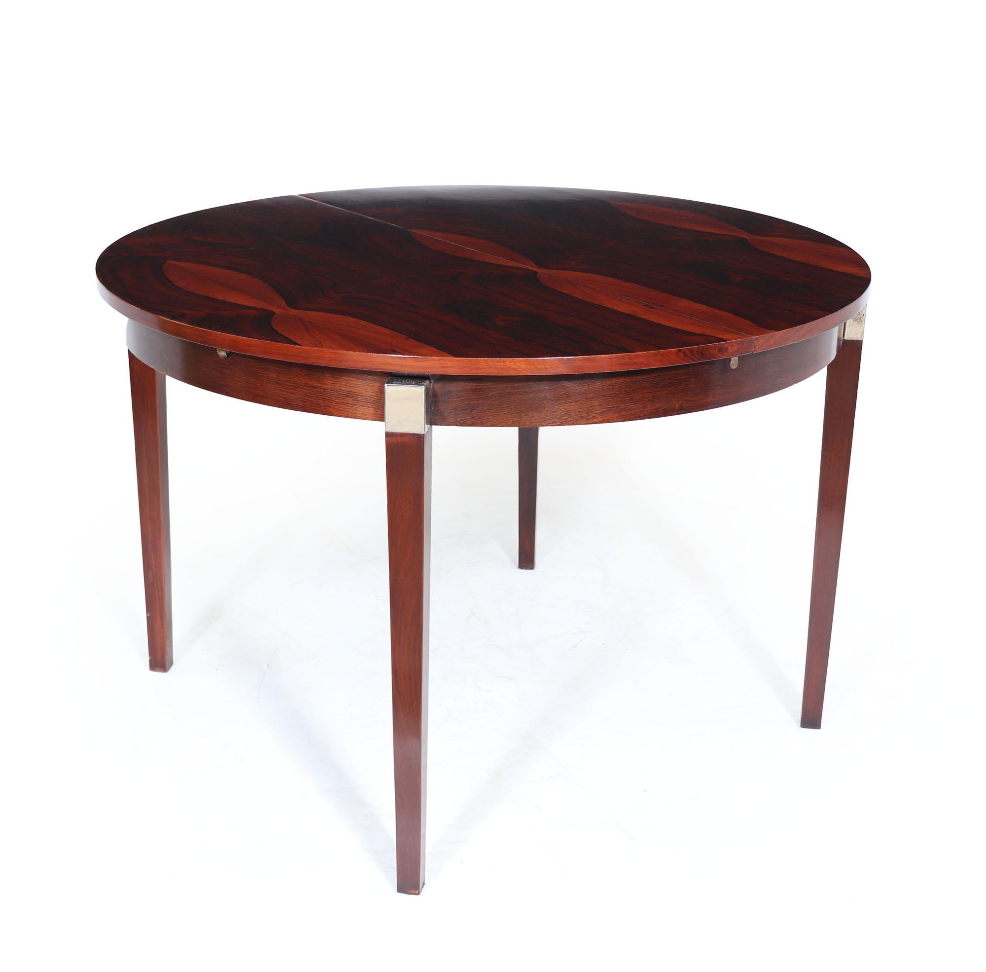 Mid-Century Rosewood Dining Table 7