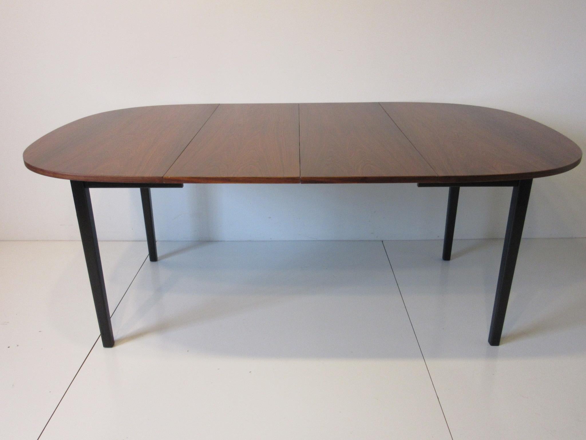 Mid Century Rosewood Dining Table in the Style of Directional 6