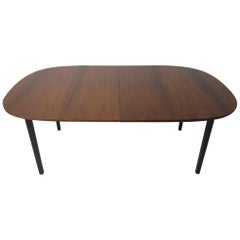 Mid Century Rosewood Dining Table in the Style of Directional