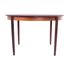 Midcentury Rosewood Dining Table Model 15 by Niels Moller for J.L. Møller