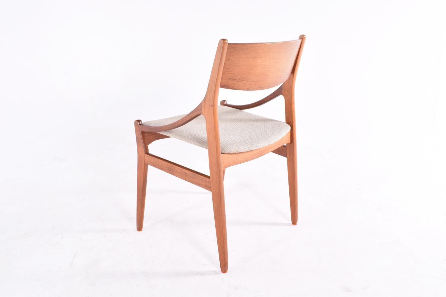Midcentury Rosewood Dinning Chairs by Vestervig Erikson for Brdr. Tromborg 2