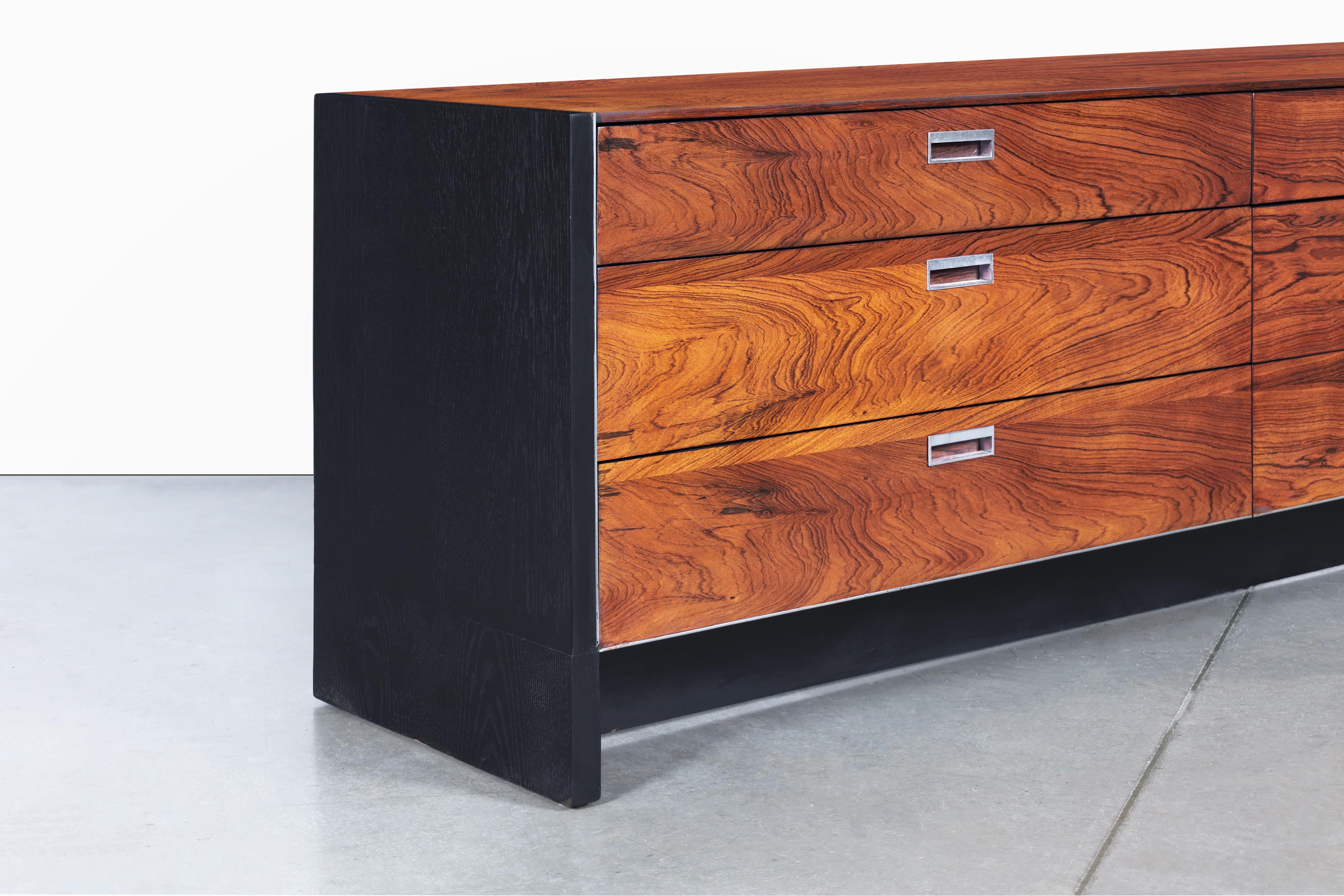 American Mid-Century Rosewood Dresser by Robert Baron for Glenn of California