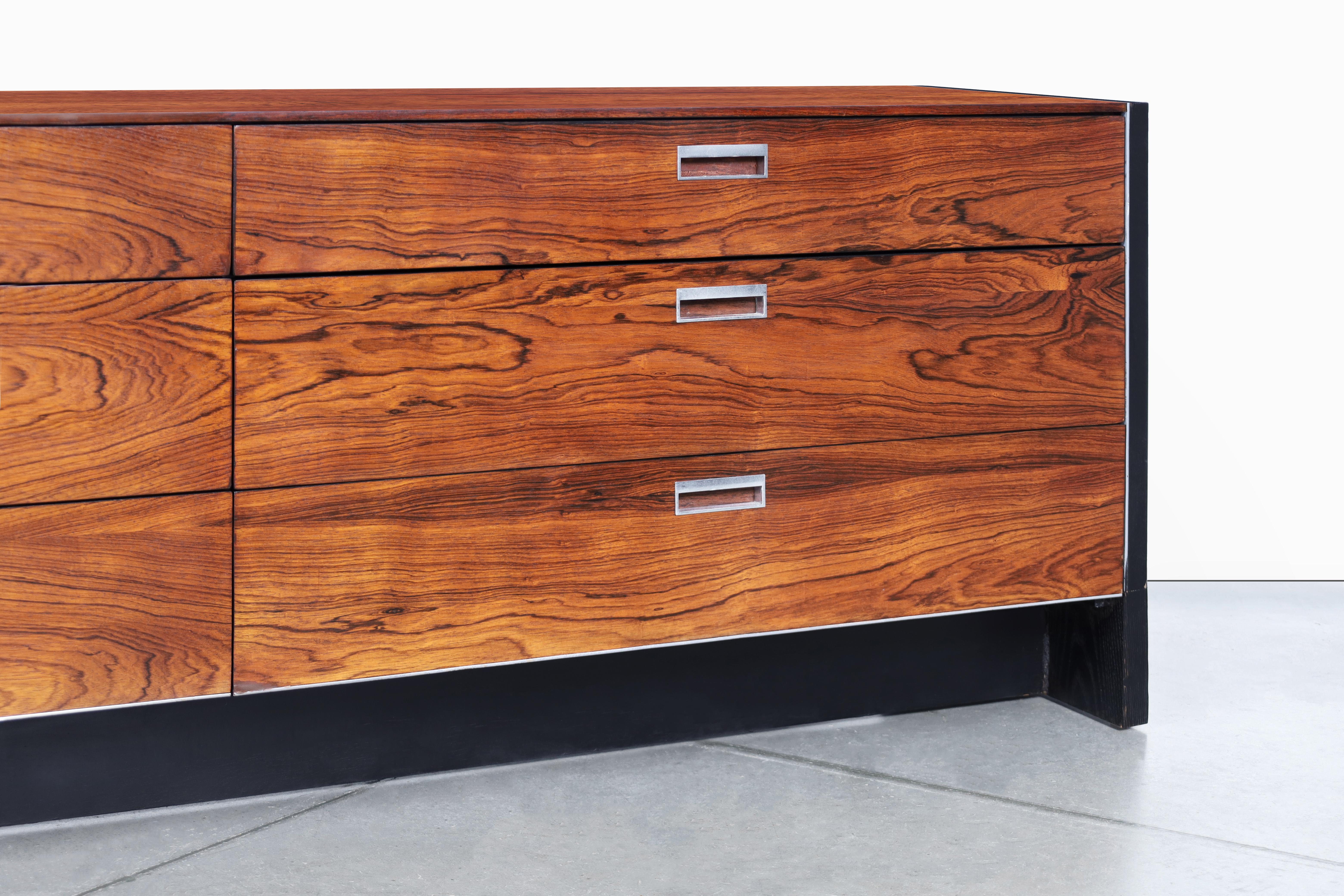 Mid-20th Century Mid-Century Rosewood Dresser by Robert Baron for Glenn of California