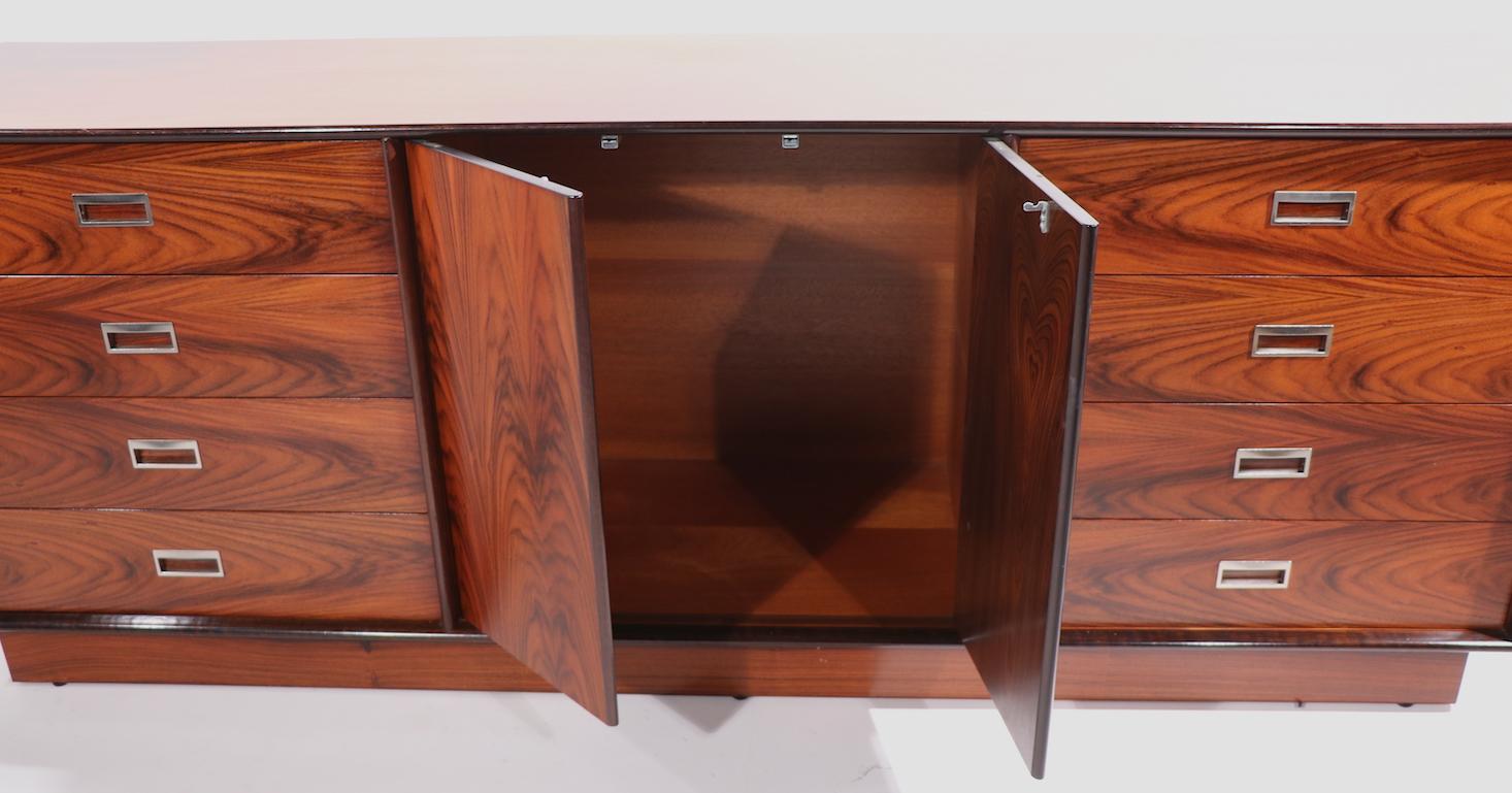 20th Century Mid Century Rosewood Dresser Made in Sweden