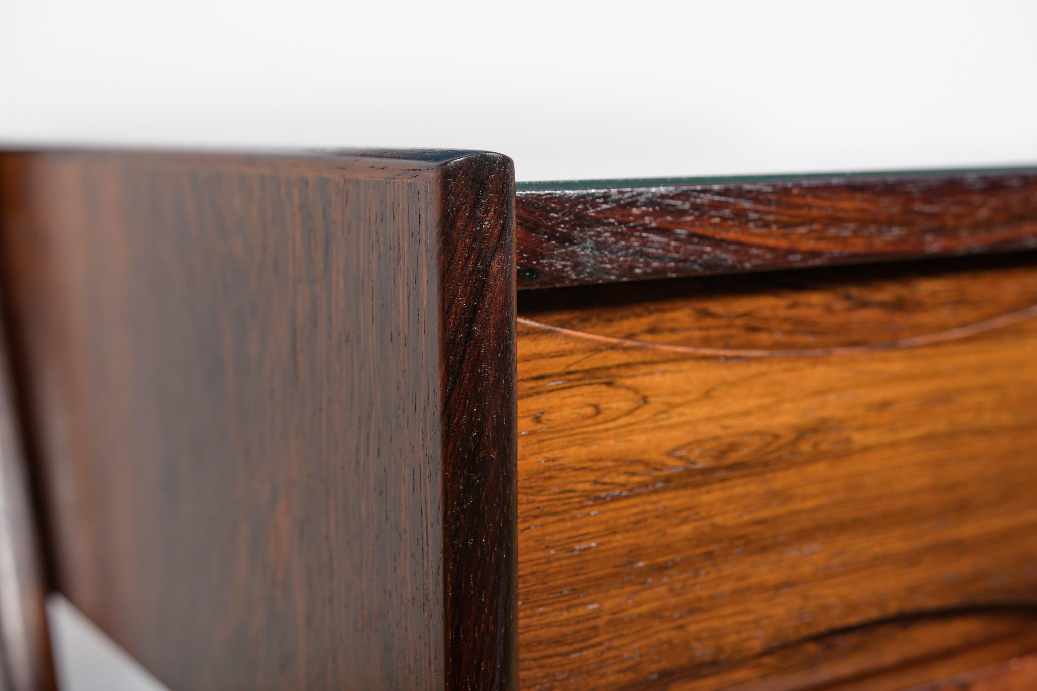 Mid-Century Rosewood Dressing Table by A. Vodder for Ølholm Møbelfabri, 1960s For Sale 3
