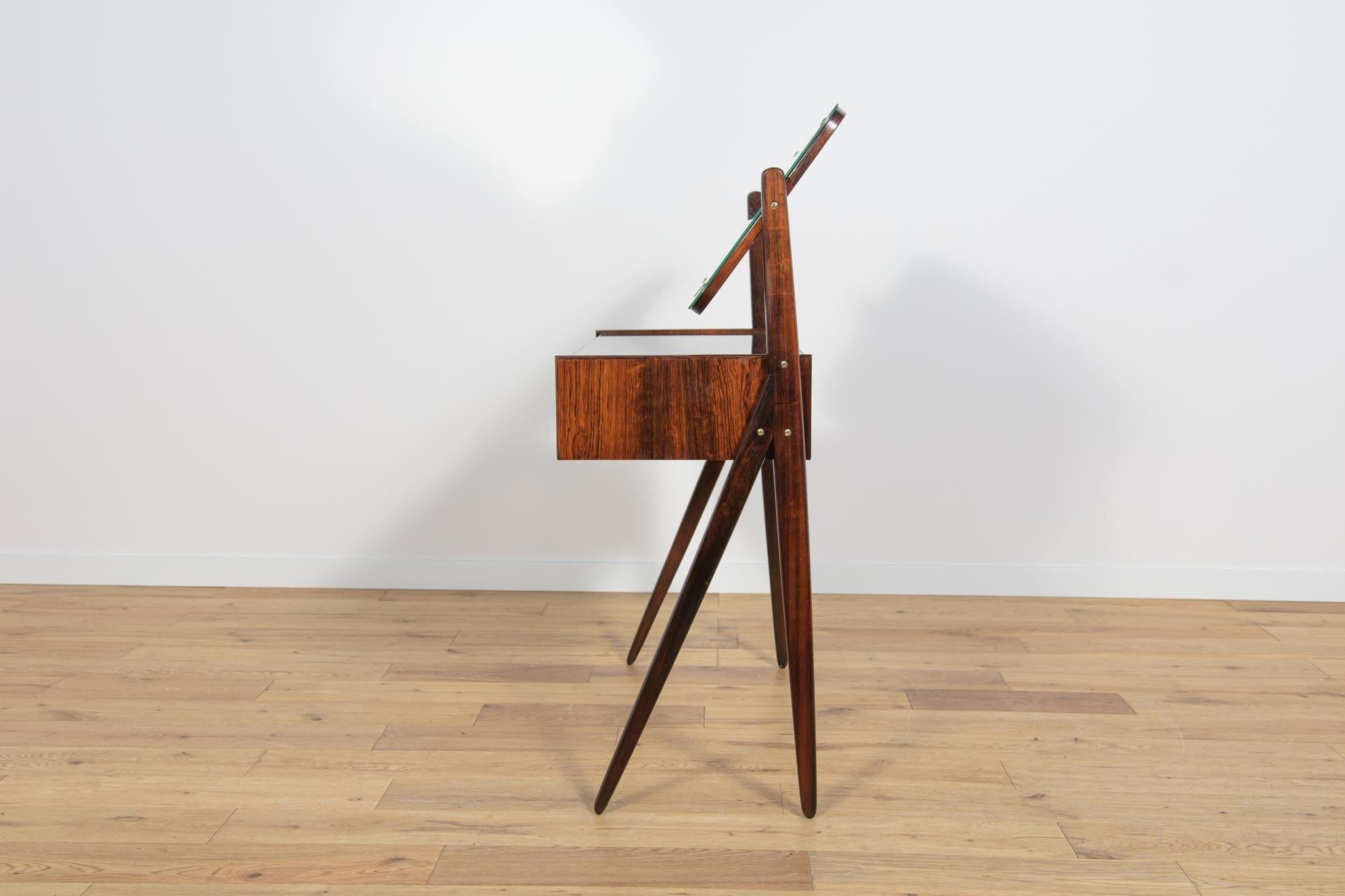 Woodwork Mid-Century Rosewood Dressing Table by A. Vodder for Ølholm Møbelfabri, 1960s For Sale
