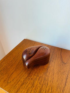 Salero y Pimentero "Elefante" de Palisandro de Mediados de Siglo