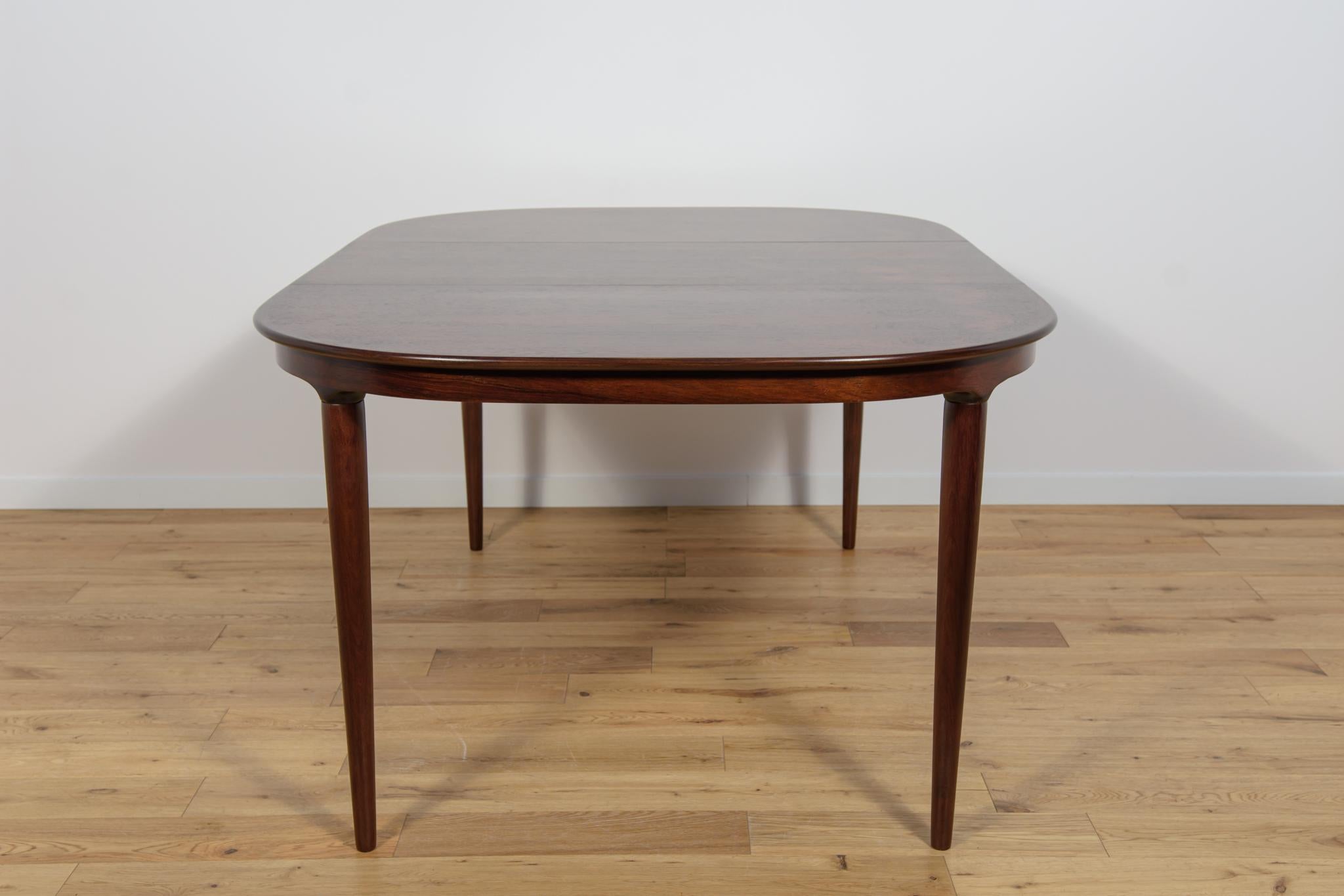 Mid-Century Rosewood Extendable Dining Table from Skovmand & Andersen, 1960s For Sale 5