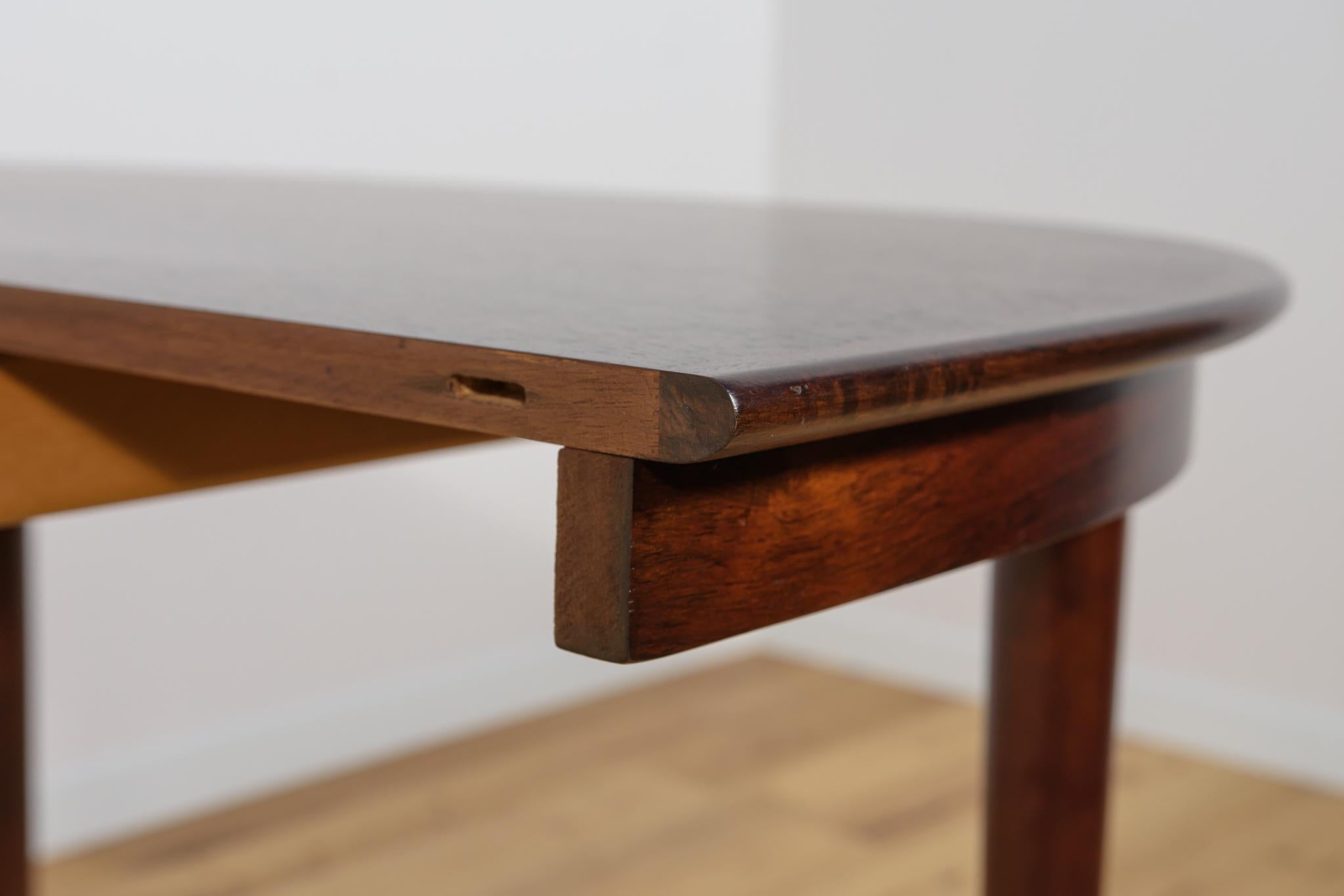Mid-Century Rosewood Extendable Dining Table from Skovmand & Andersen, 1960s For Sale 11