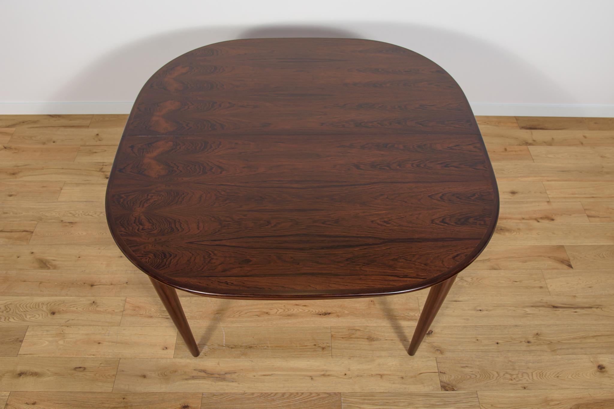 Danish Mid-Century Rosewood Extendable Dining Table from Skovmand & Andersen, 1960s For Sale