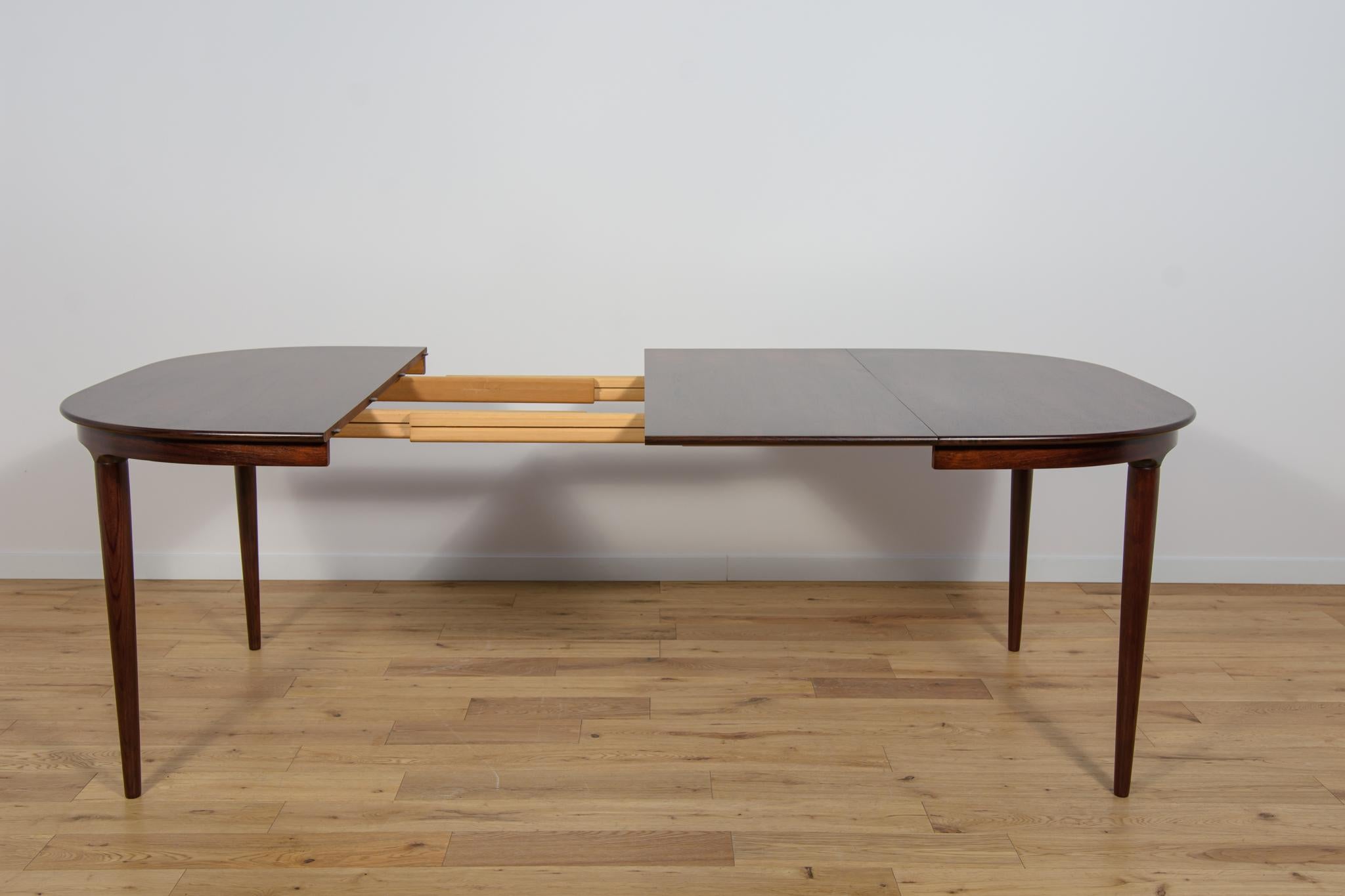 Mid-20th Century Mid-Century Rosewood Extendable Dining Table from Skovmand & Andersen, 1960s For Sale