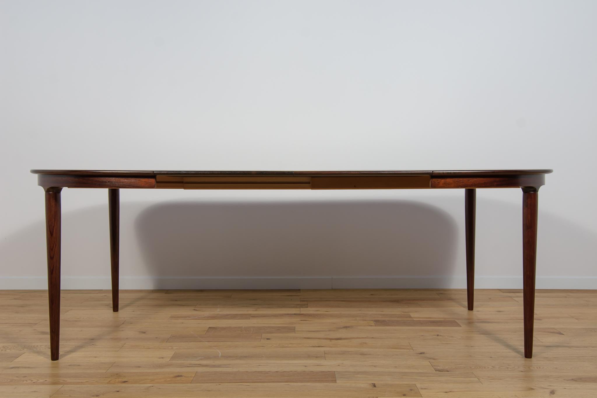 Mid-Century Rosewood Extendable Dining Table from Skovmand & Andersen, 1960s For Sale 2