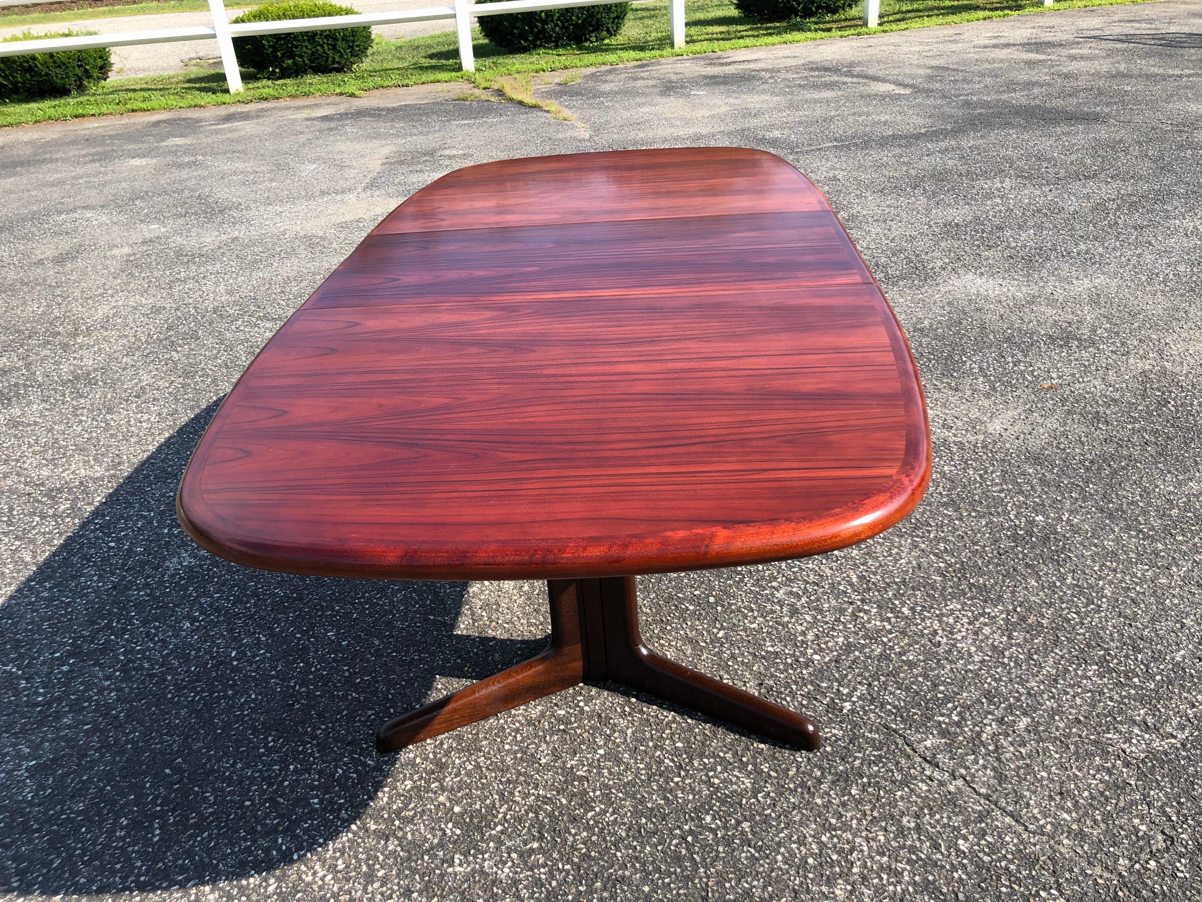 Mid-Century Rosewood Extension Table by Niels Otto Moller for Gudme Mobelfabrik 1