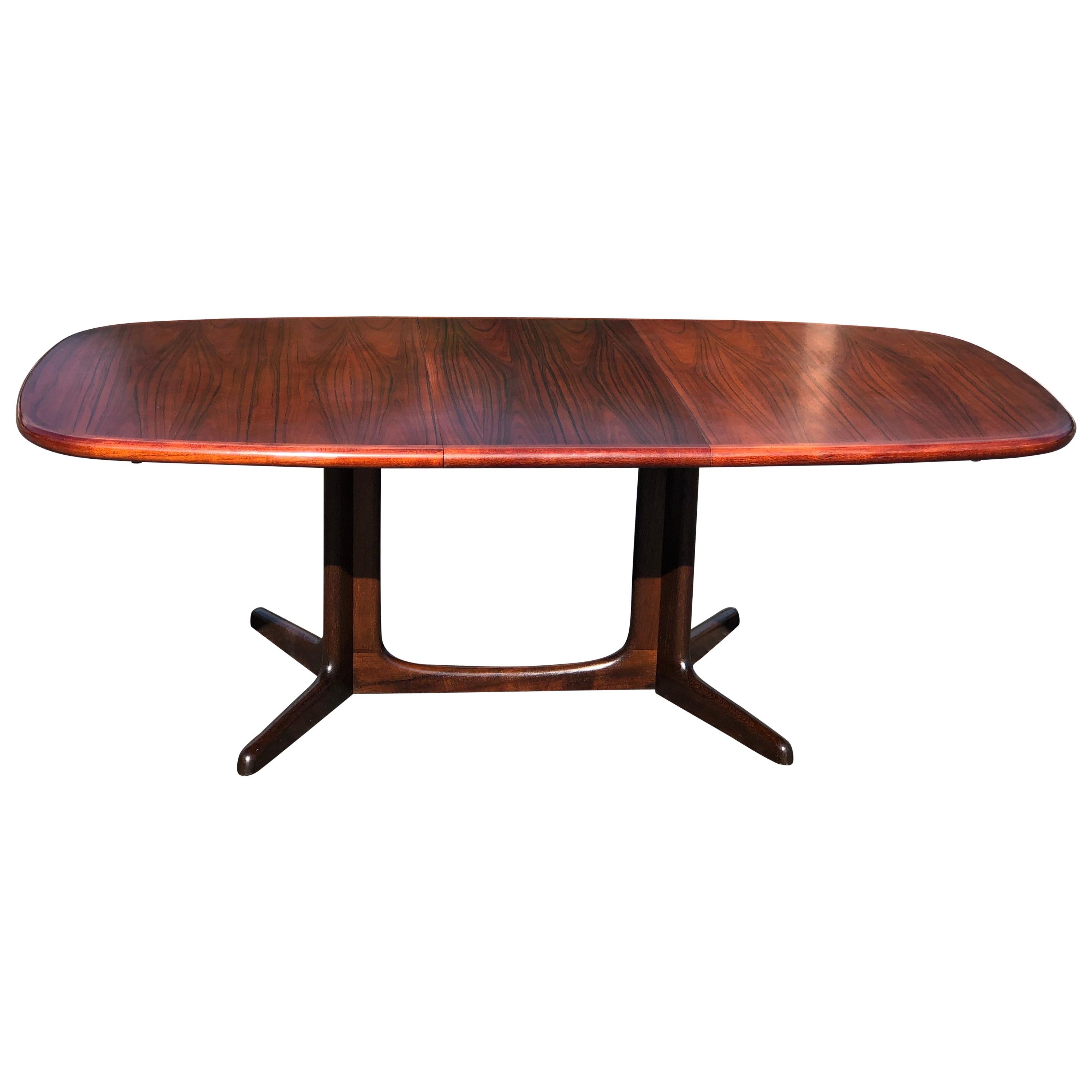 Mid-Century Rosewood Extension Table by Niels Otto Moller for Gudme Mobelfabrik