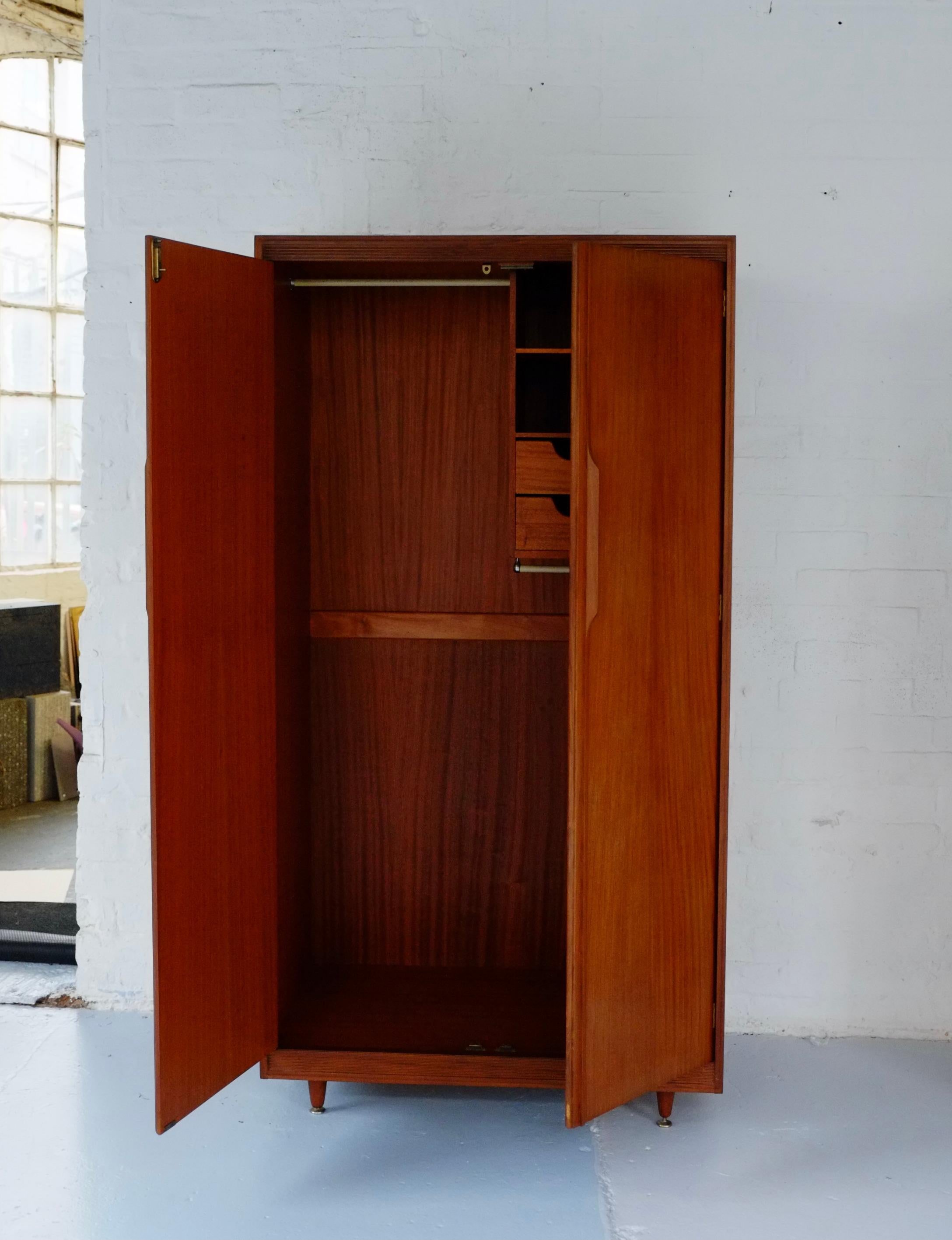 20th Century Mid Century Fitted Wardrobe by Arthur Edwards, C1960