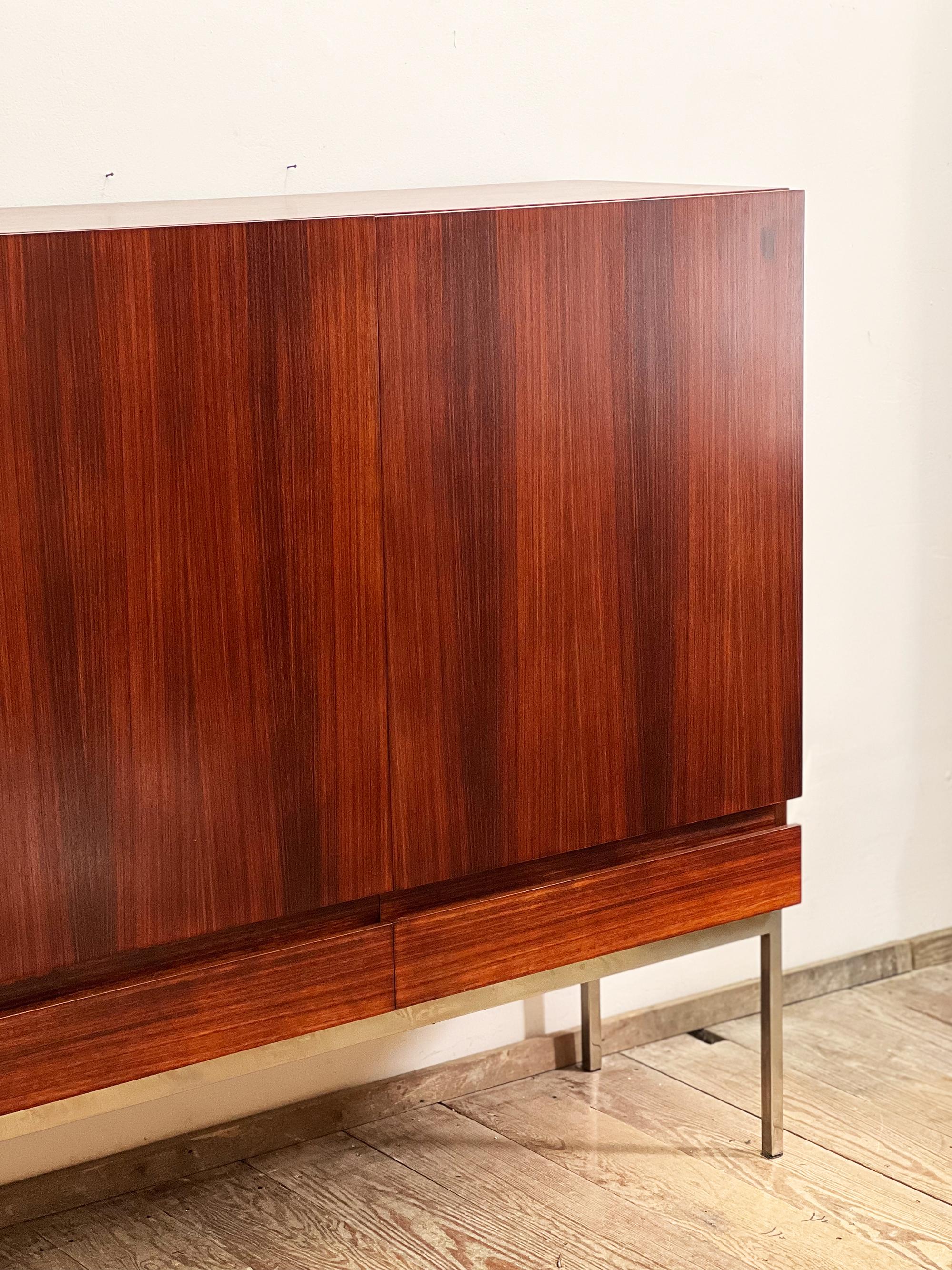 Mid-20th Century Mid Century Rosewood Highboard or Credenza by Dieter Waeckerlin, Behr, Germany For Sale