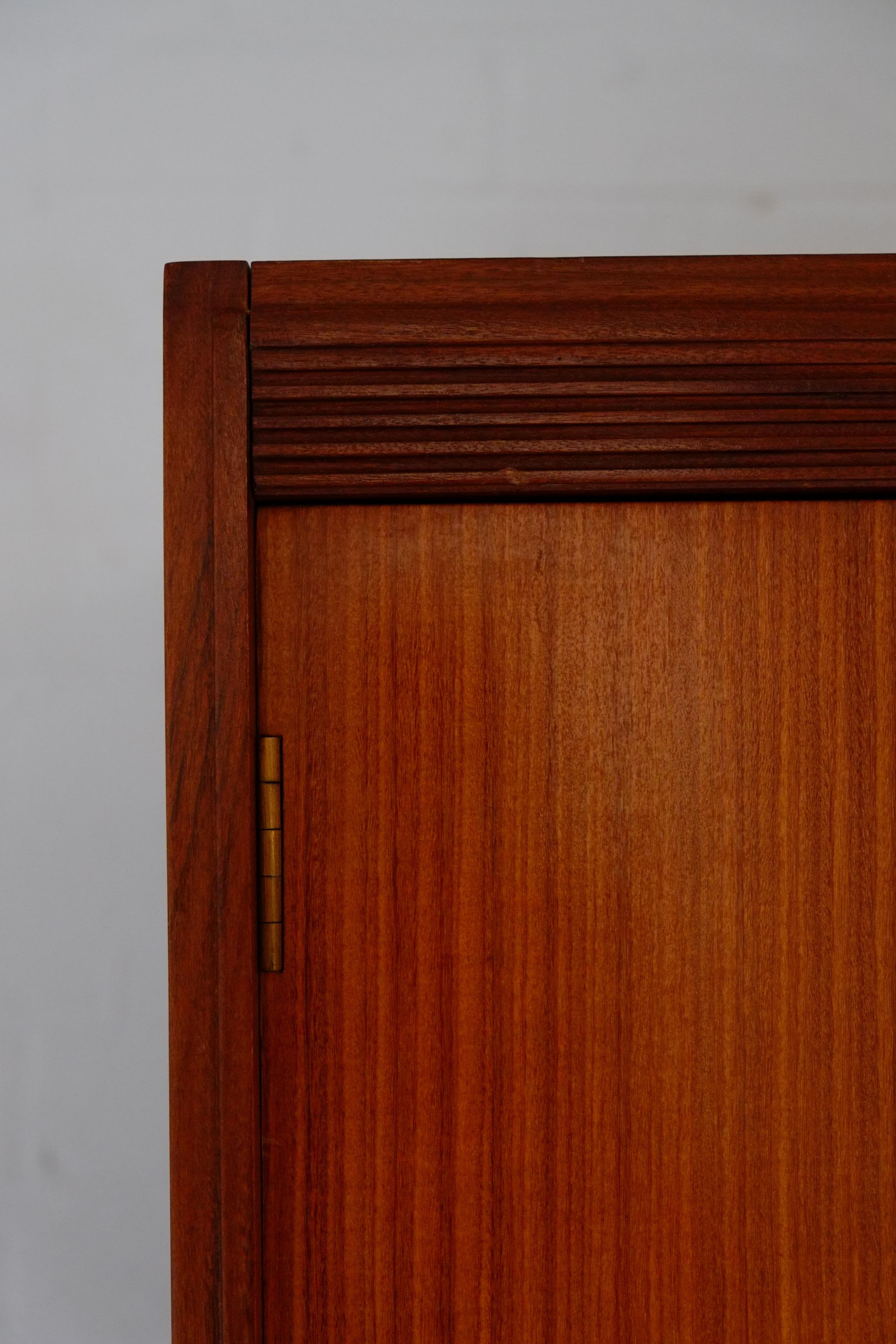 Mid Century Large Wardrobe by Arthur Edwards C1960 In Good Condition In Leicester, GB