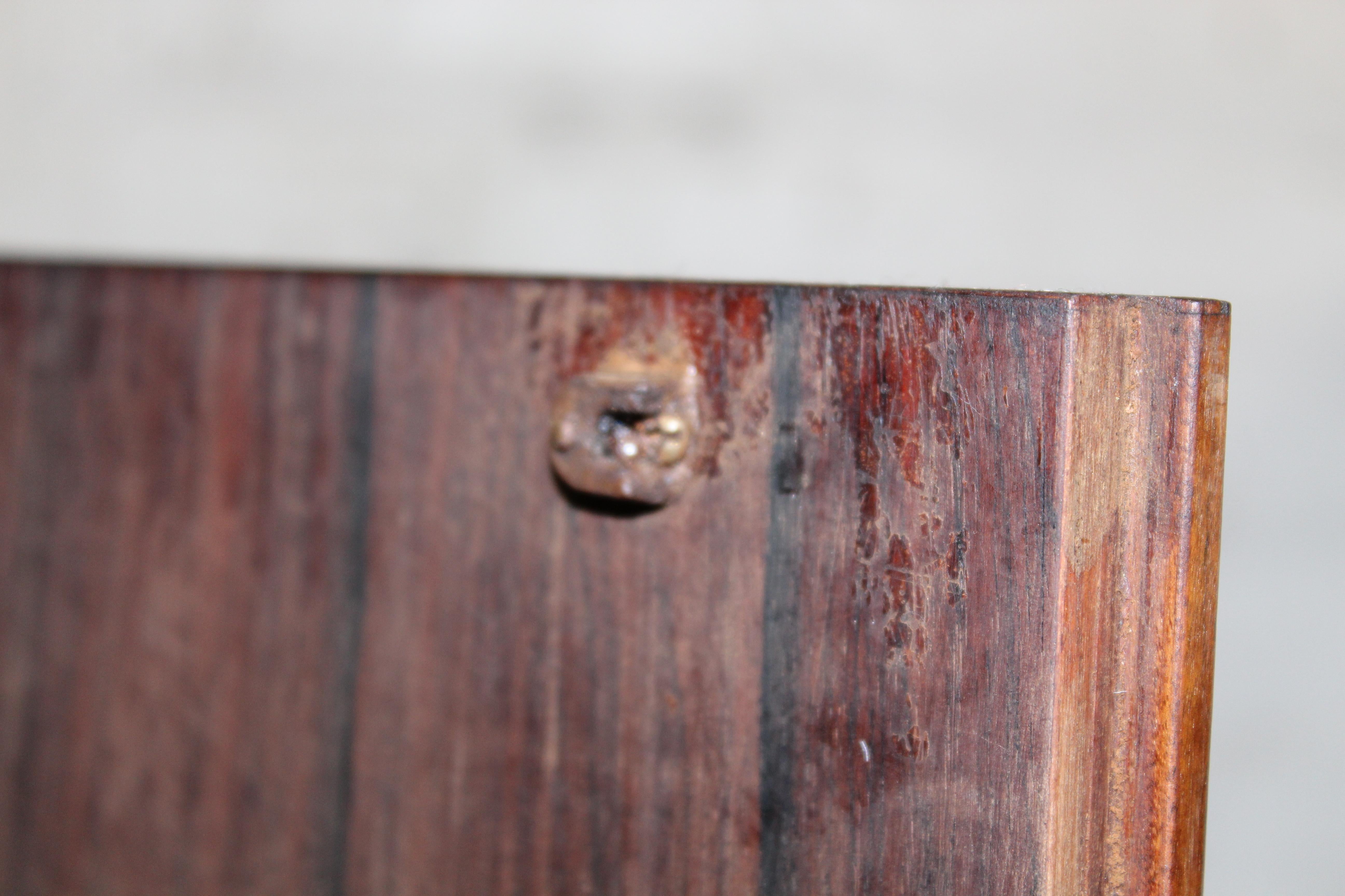 Mid-Century Rosewood & Marble Cabinet Tables For Sale 5