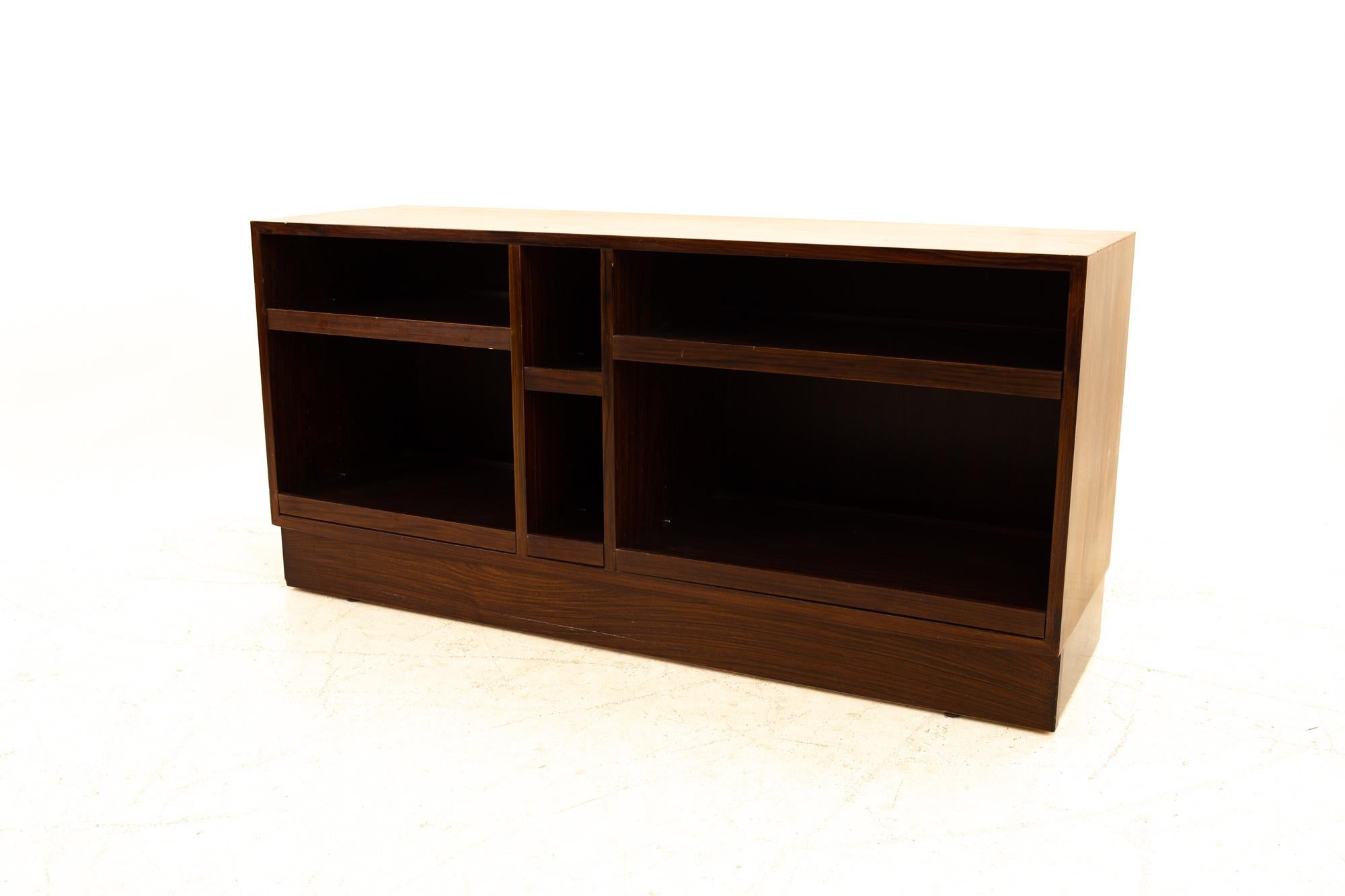 Mid-Century Modern Mid Century Rosewood Media Cabinet Credenza