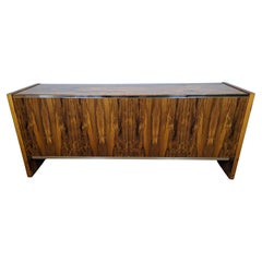 Mid-Century Rosewood Merrow Associates Sideboard with Chrome, Richard Young
