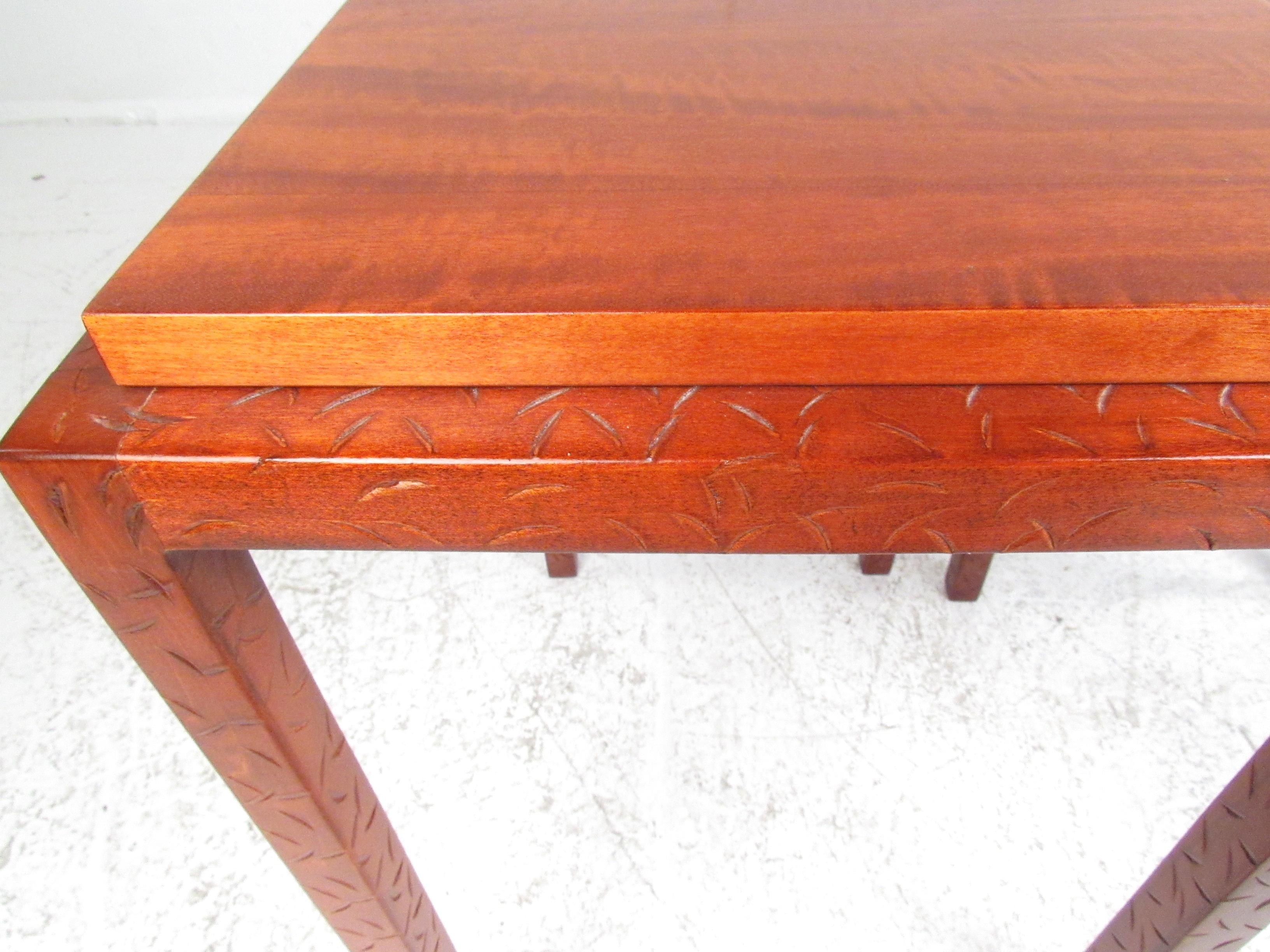 Midcentury Rosewood Nesting Tables For Sale 8