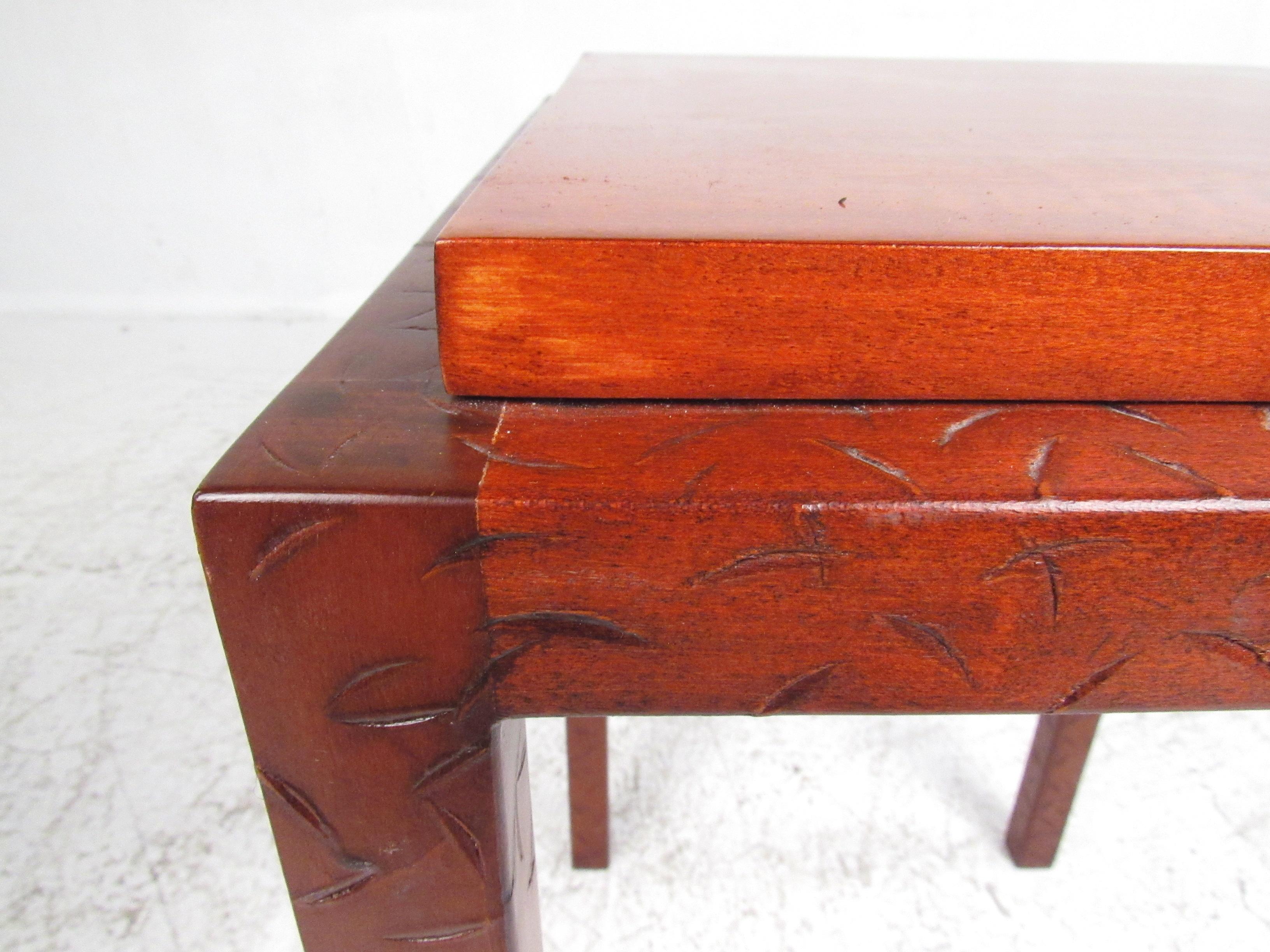 Midcentury Rosewood Nesting Tables For Sale 11