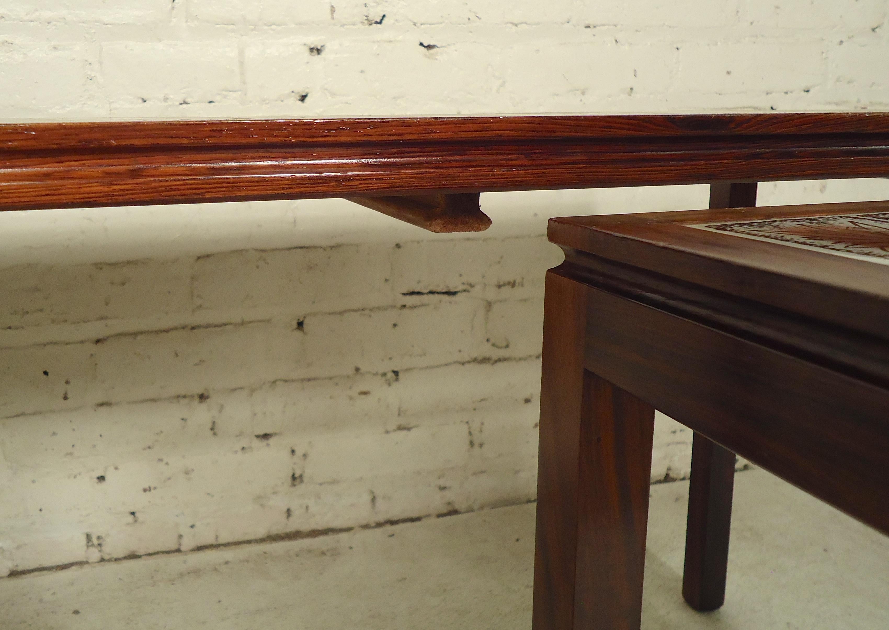 Mid-20th Century Midcentury Rosewood Nesting Tables